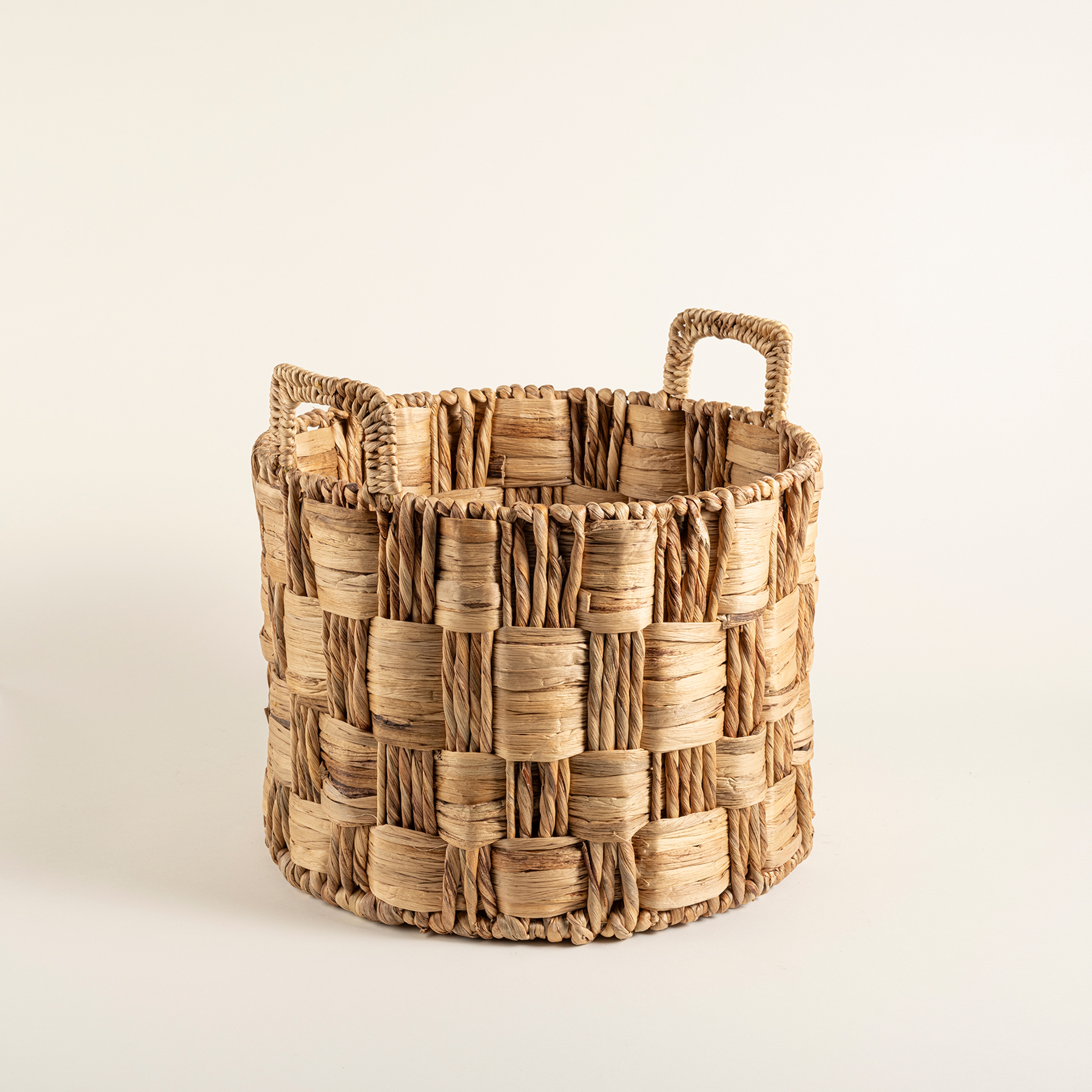 Polı Su Sümbülü Sepet 39x29x36 Cm Natural