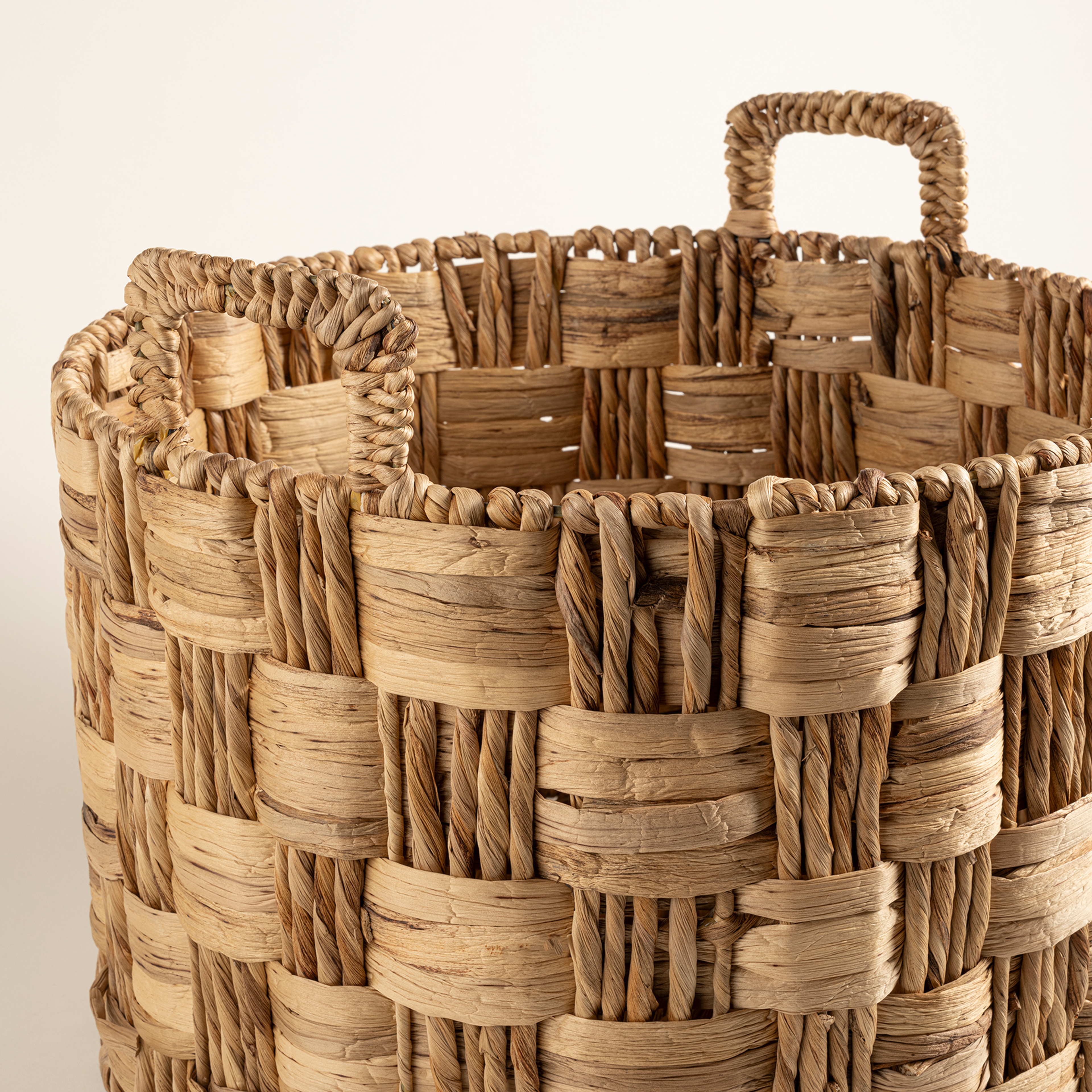 Polı Su Sümbülü Sepet 39x29x36 Cm Natural