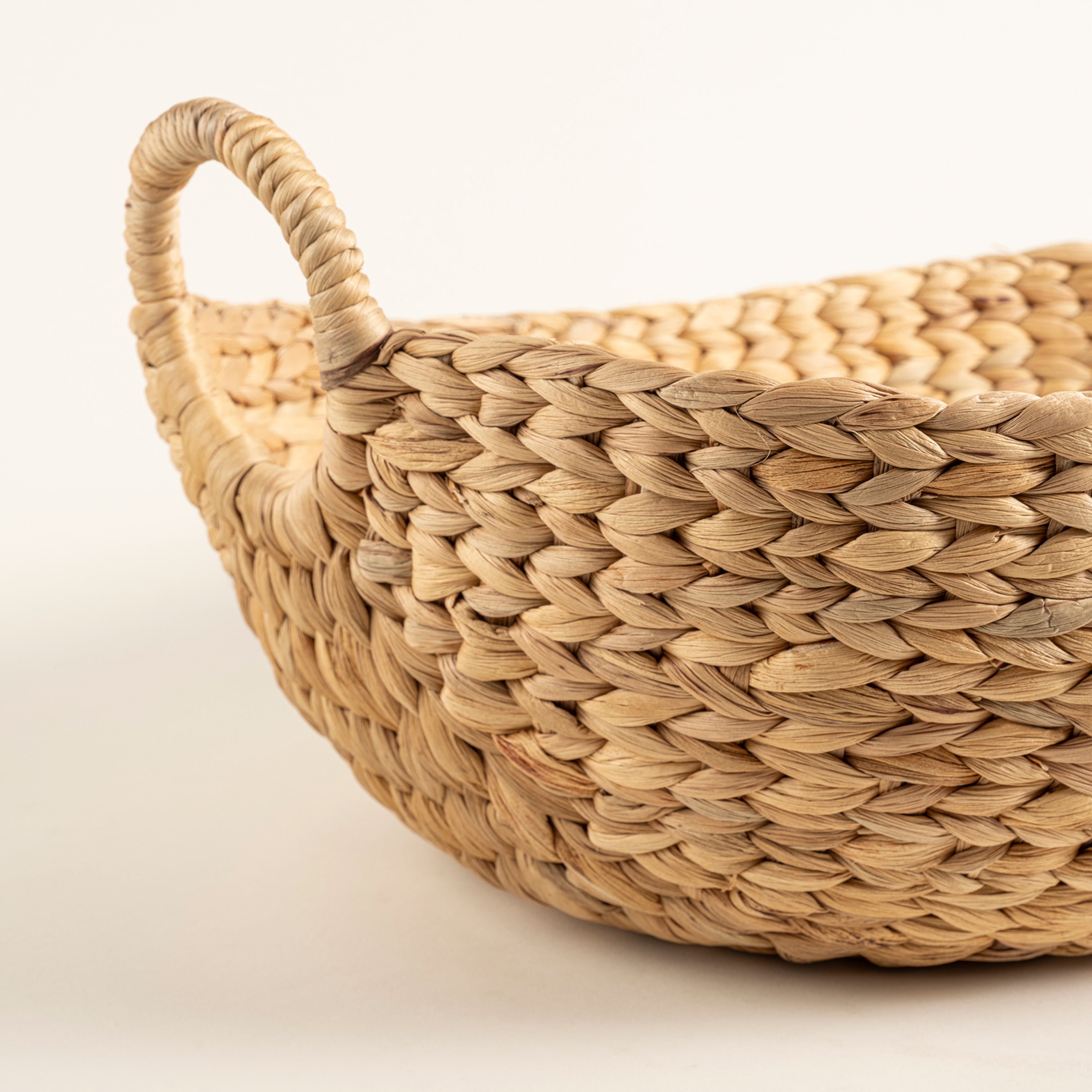 Polı Su Sümbülü Sepet 59x40x20 Cm Natural