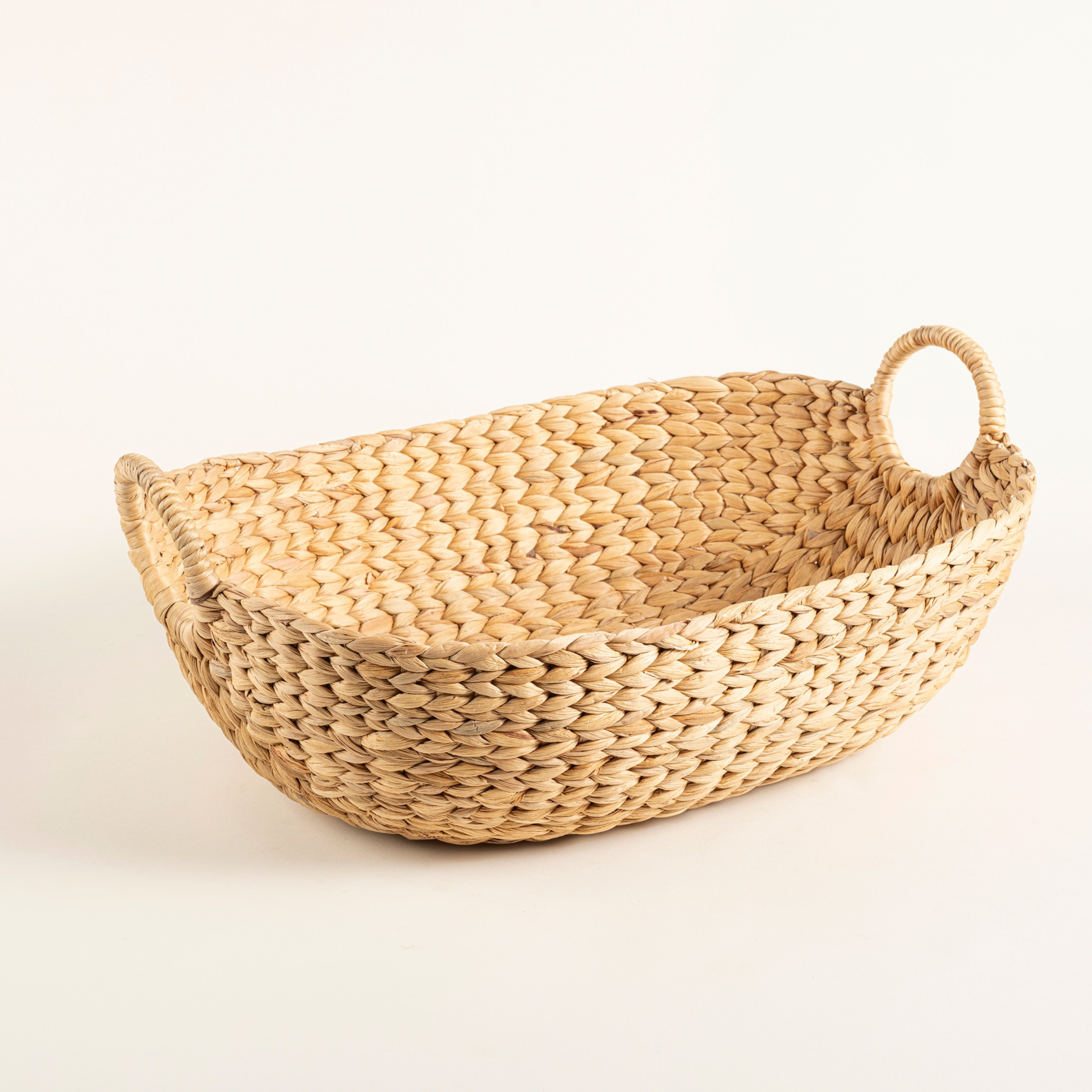 Polı Su Sümbülü Sepet 59x40x20 Cm Natural