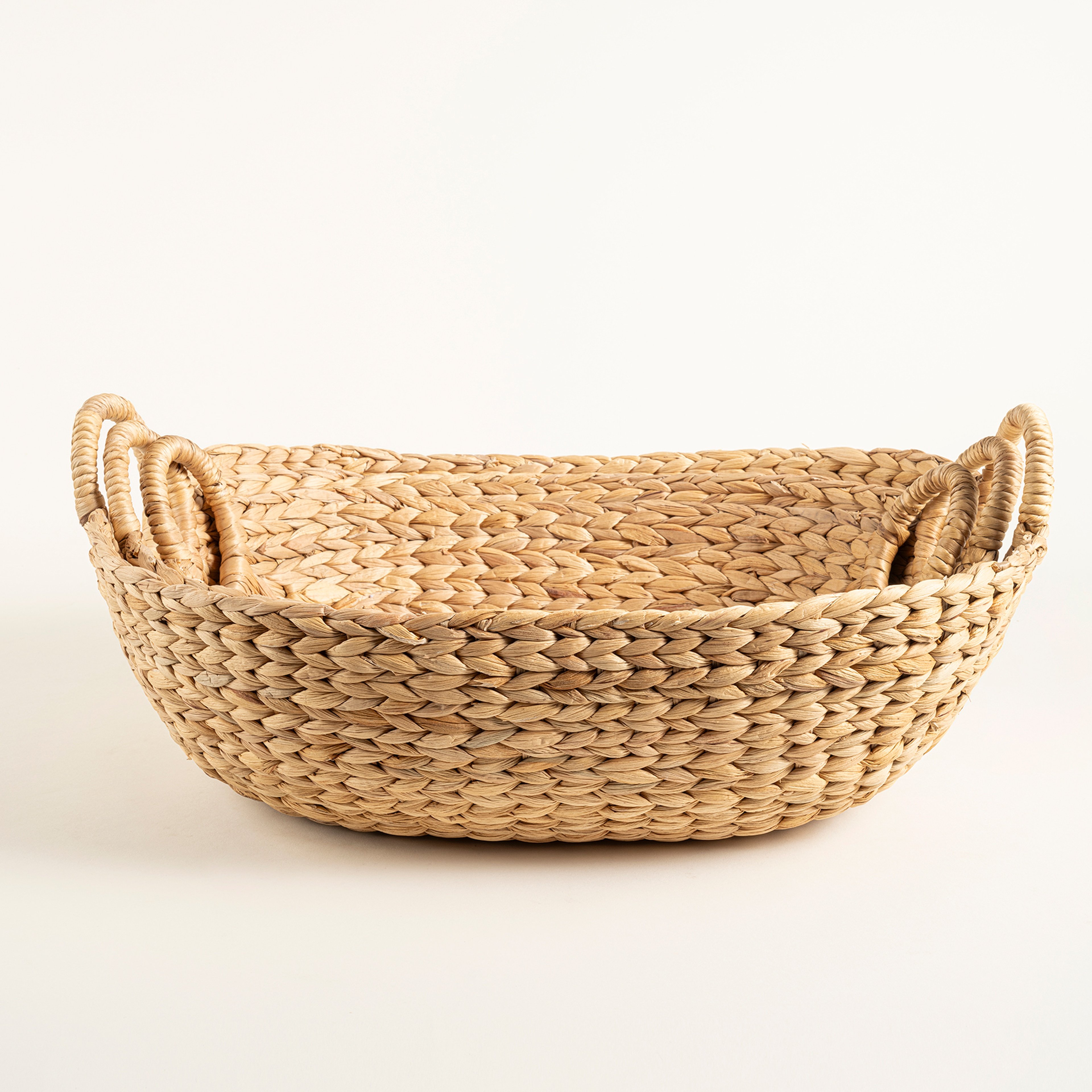 Polı Su Sümbülü Sepet 59x40x20 Cm Natural