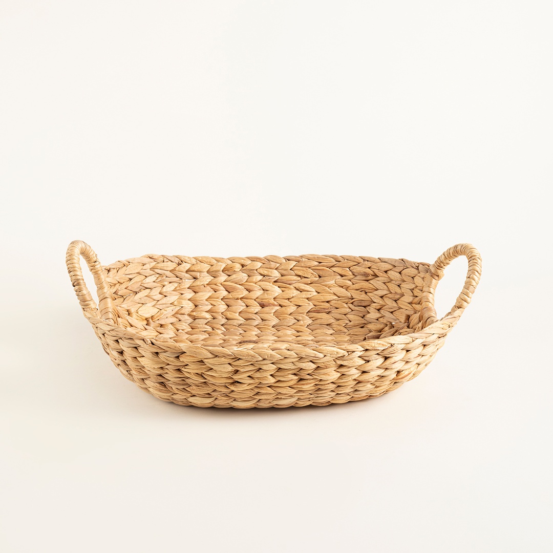 Polı Su Sümbülü Sepet 49x30x15 Cm Natural