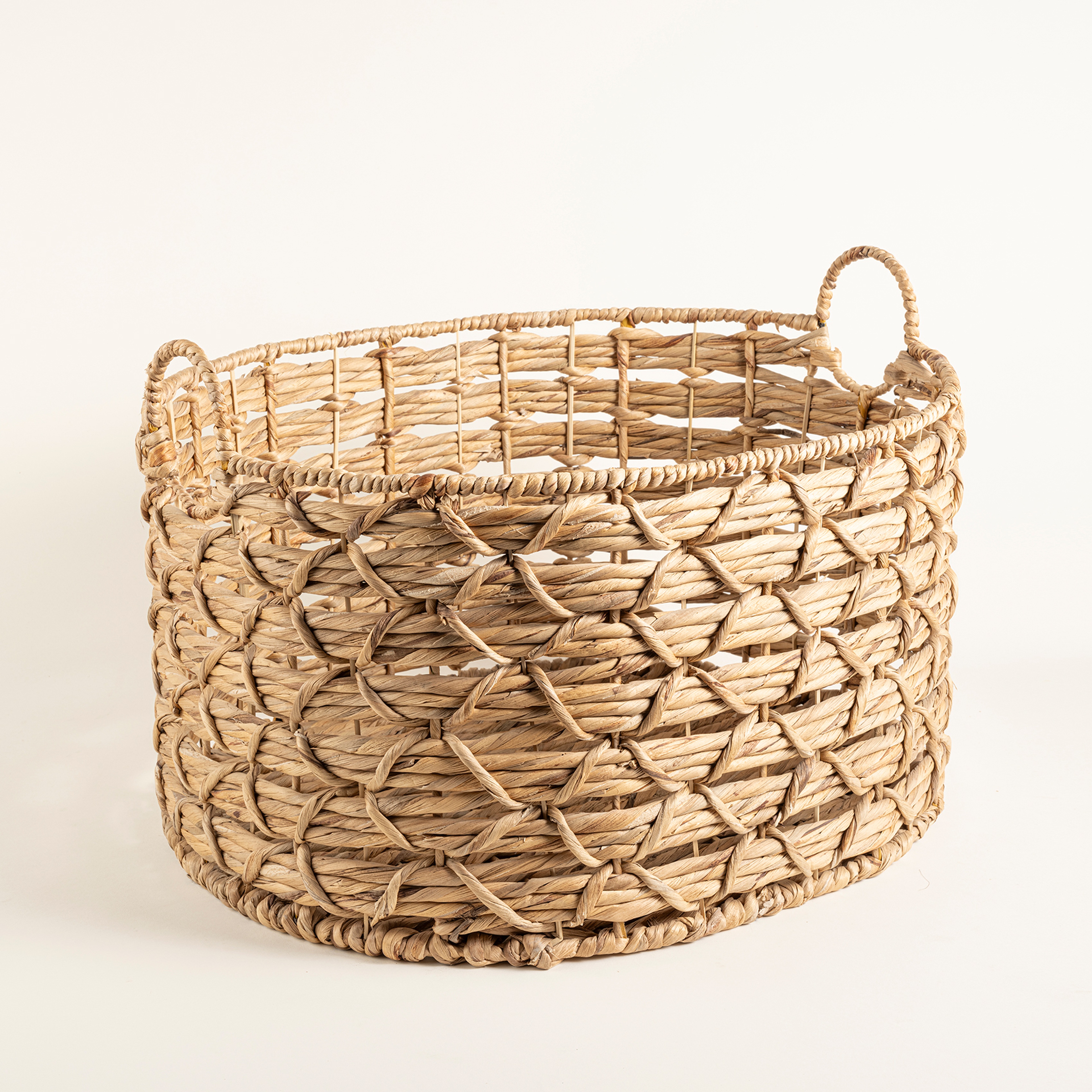 Polı Su Sümbülü Sepet 57x48x38 Cm Natural