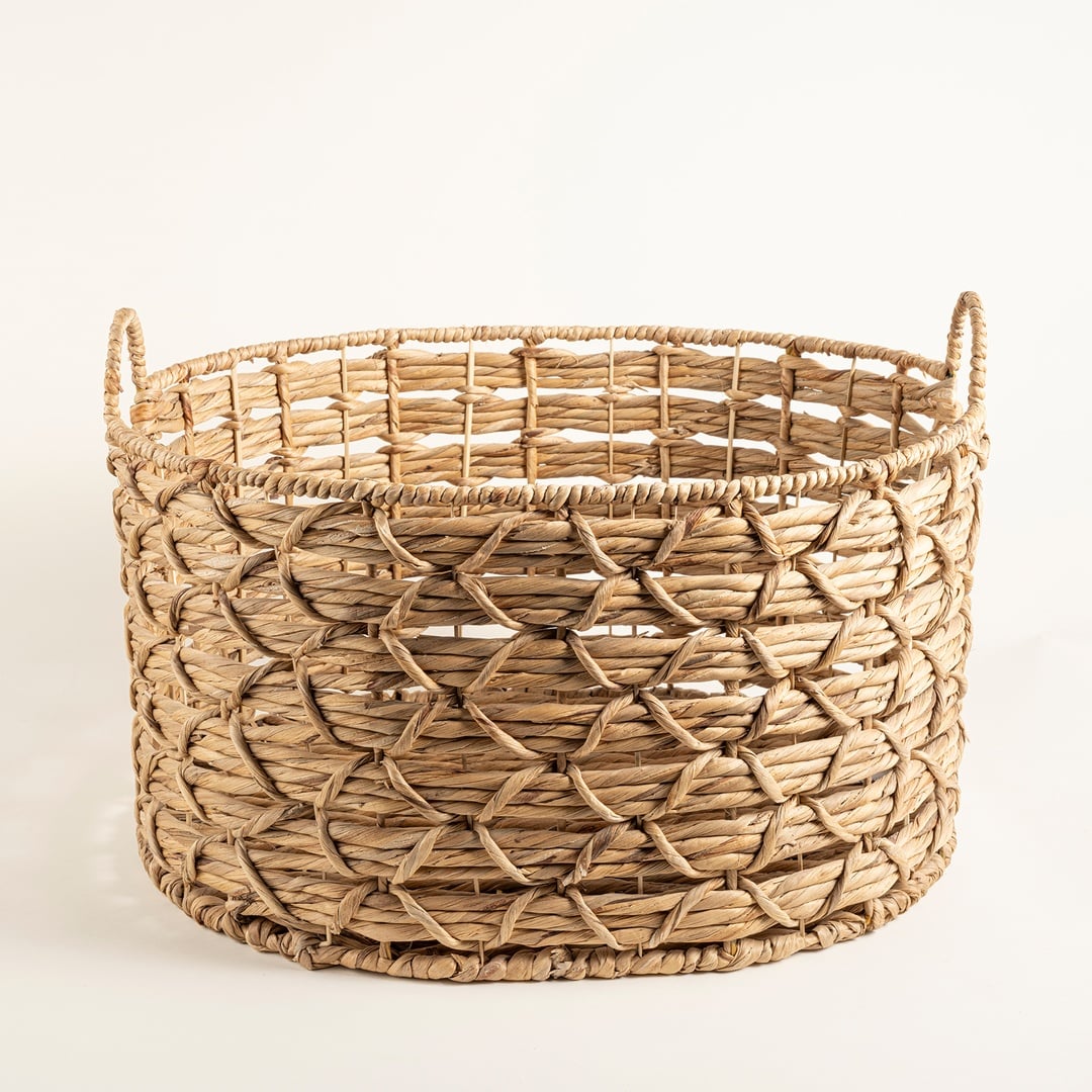 Polı Su Sümbülü Sepet 57x48x38 Cm Natural