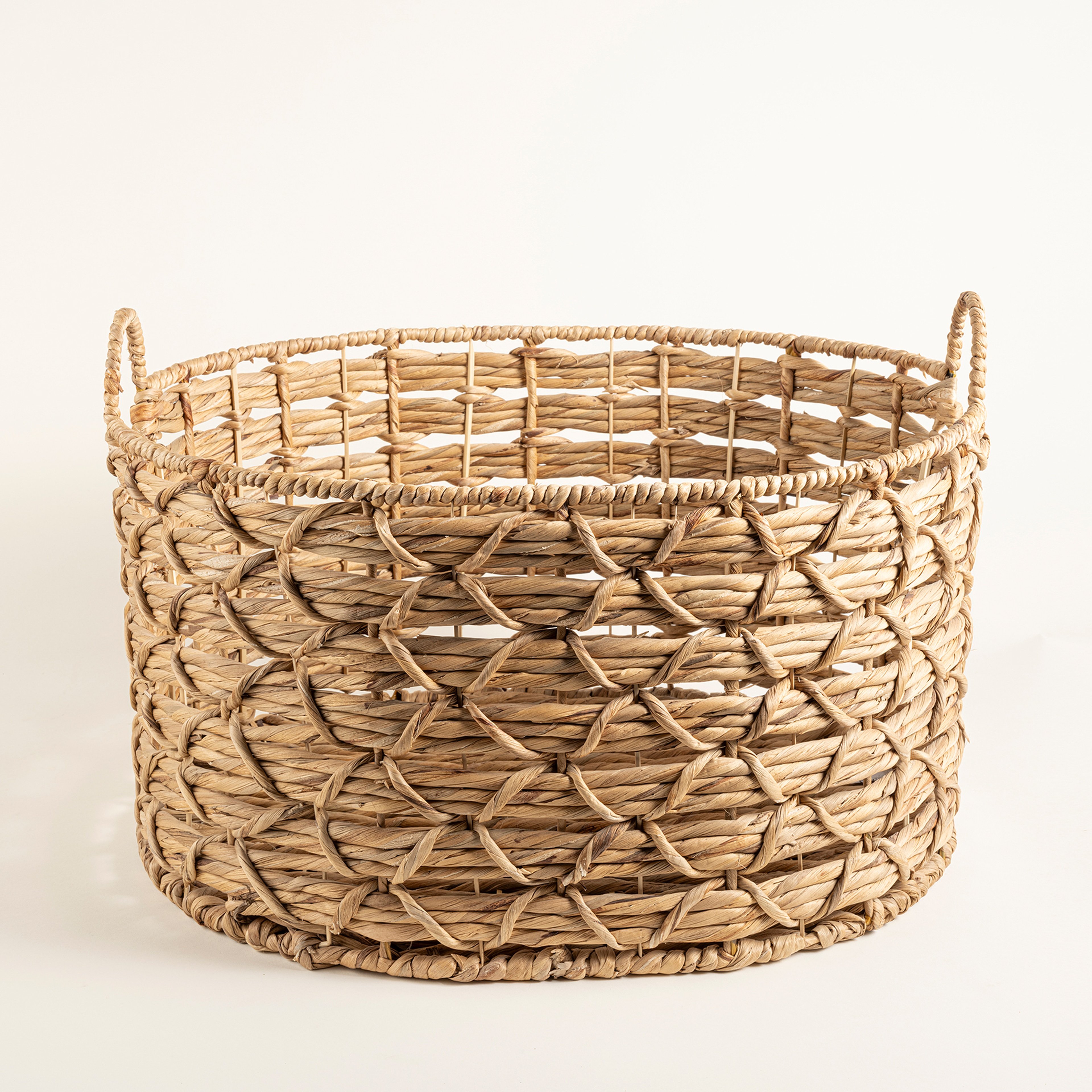 Polı Su Sümbülü Sepet 57x48x38 Cm Natural