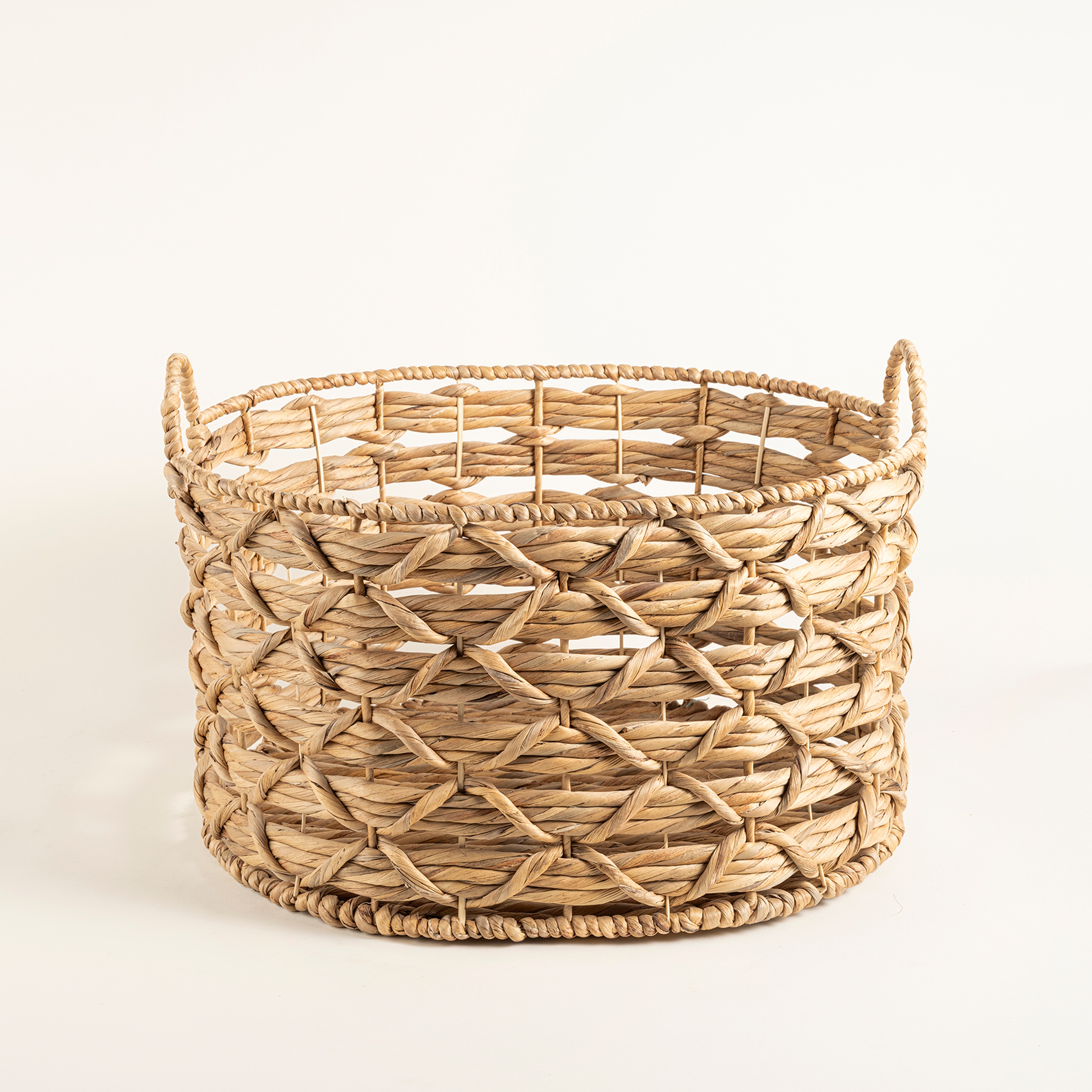 Polı Su Sümbülü Sepet 51x43x35 Cm Natural