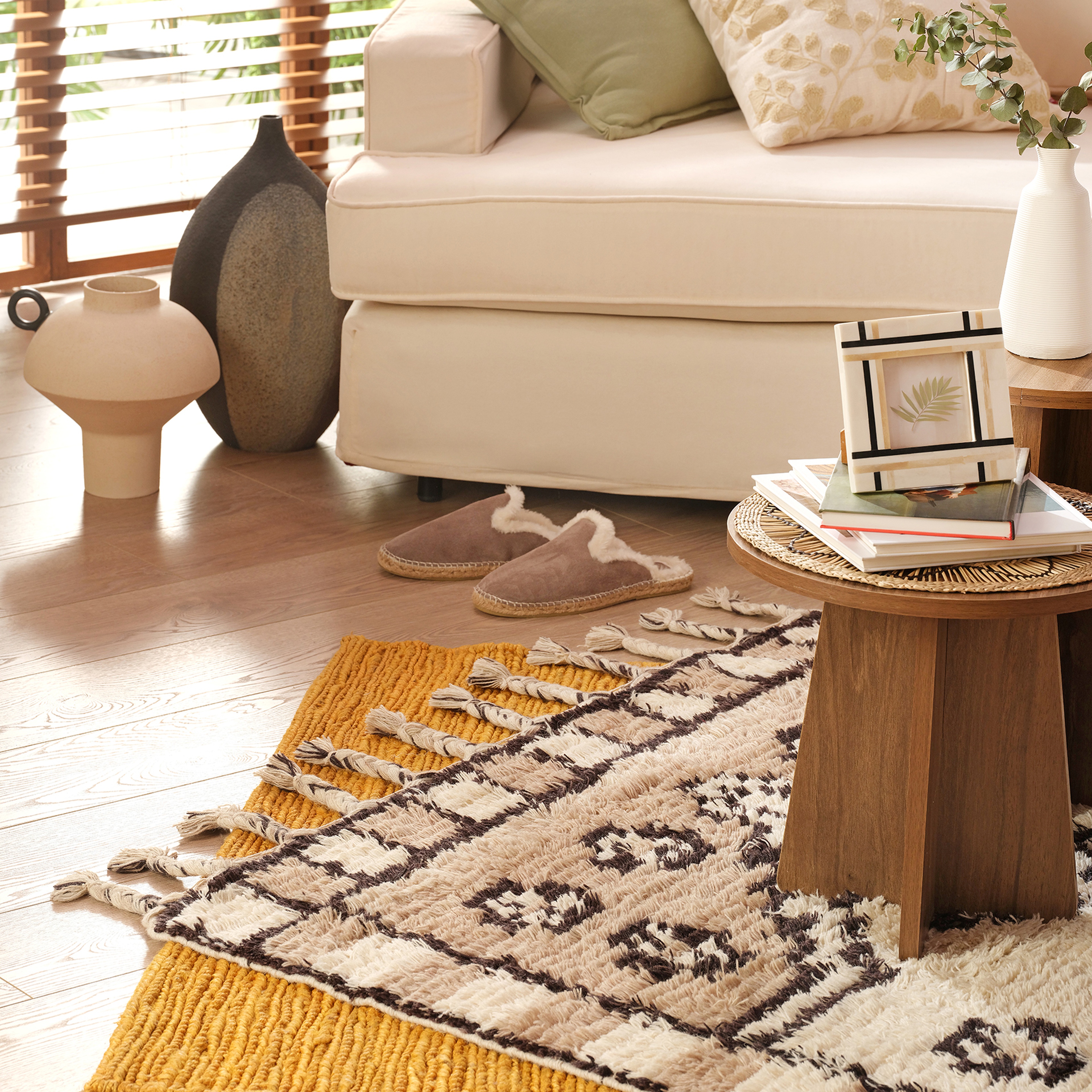 Jaıpur Yün Halı 120x180 Cm Bej