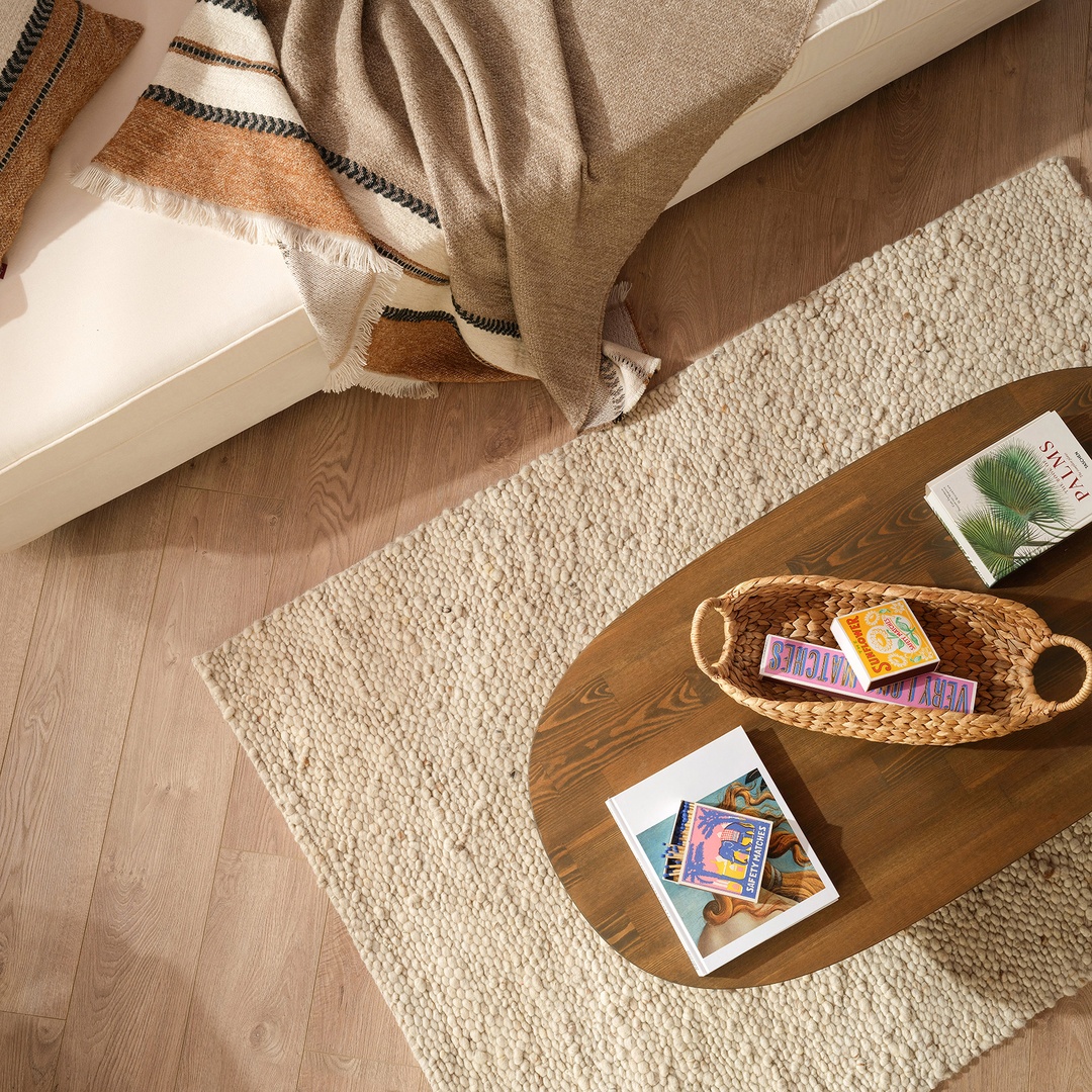 Panıpat Yün Halı 120x180 Cm Krem