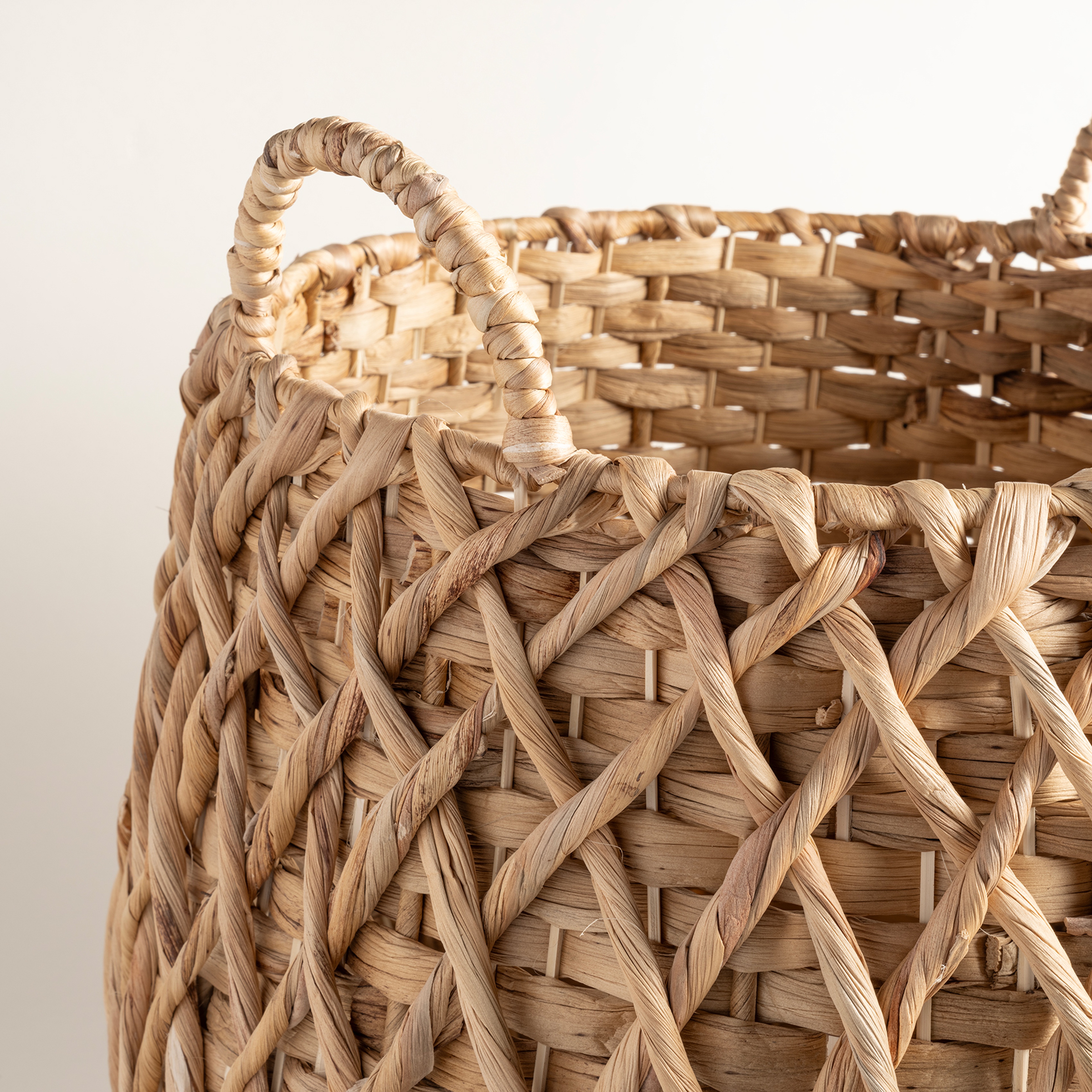 Polı Su Sümbülü Sepet 44x44x45 Cm Natural