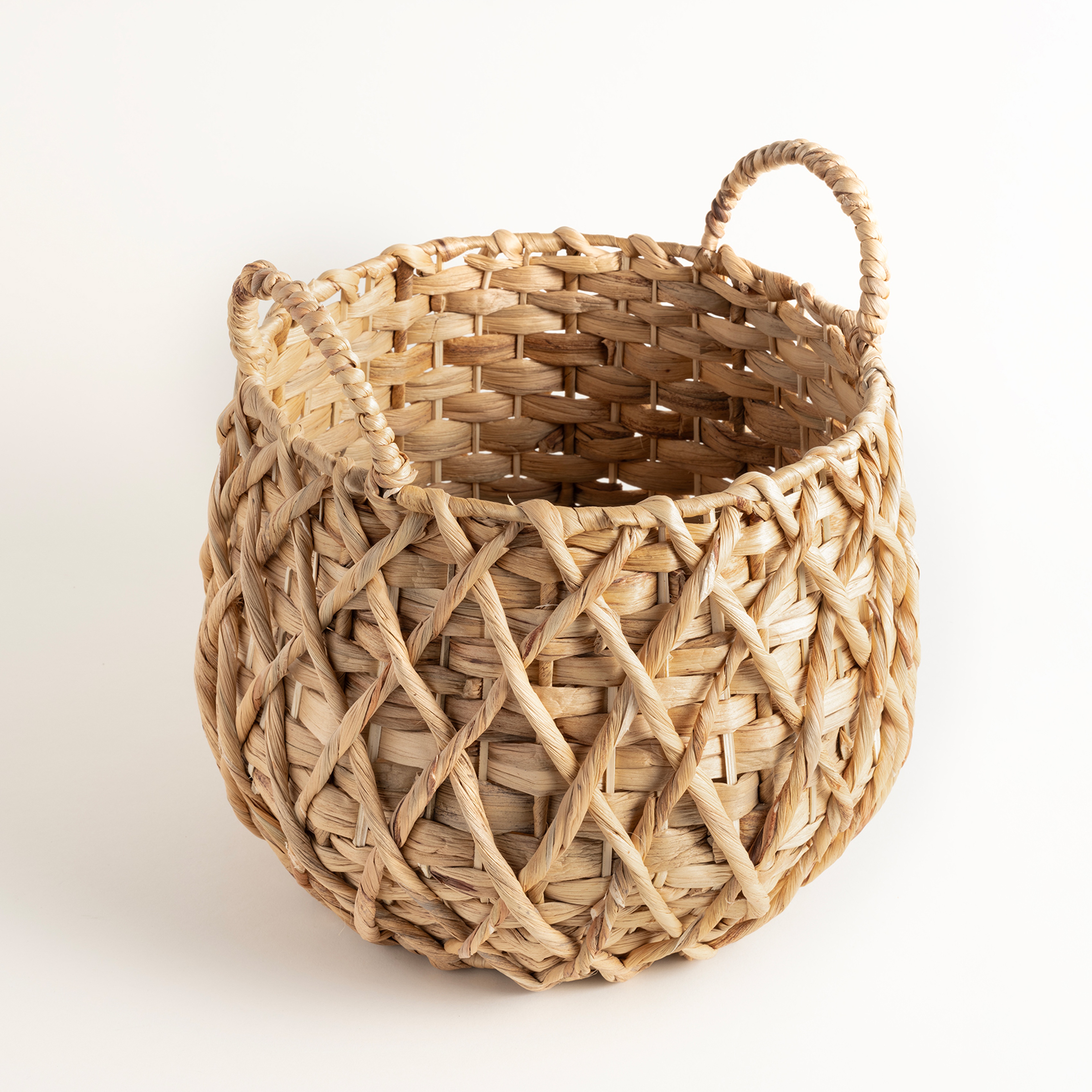 Polı Su Sümbülü Sepet 33x33x33 Cm Natural