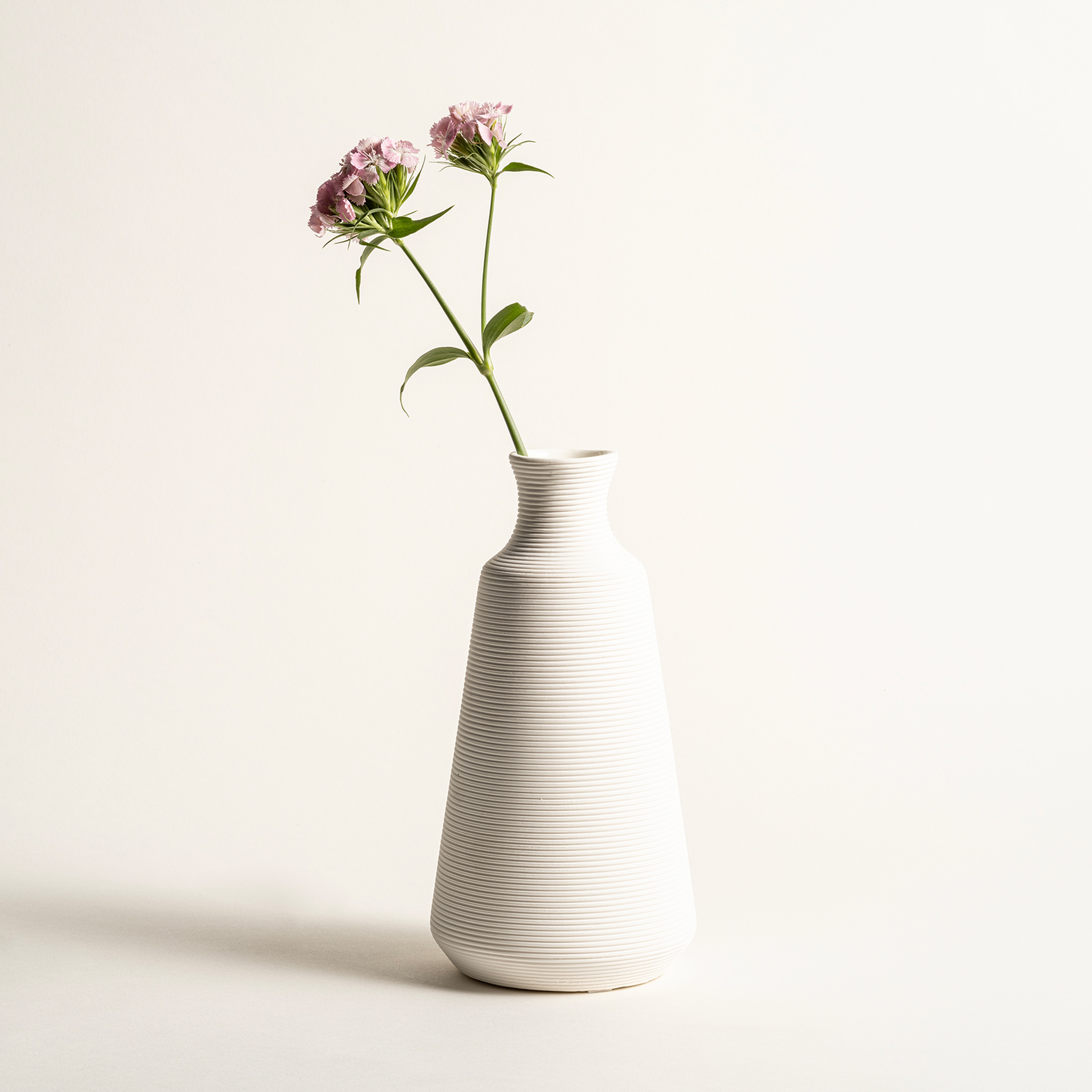 Lılıng Seramik Vazo 20 Cm Ekru