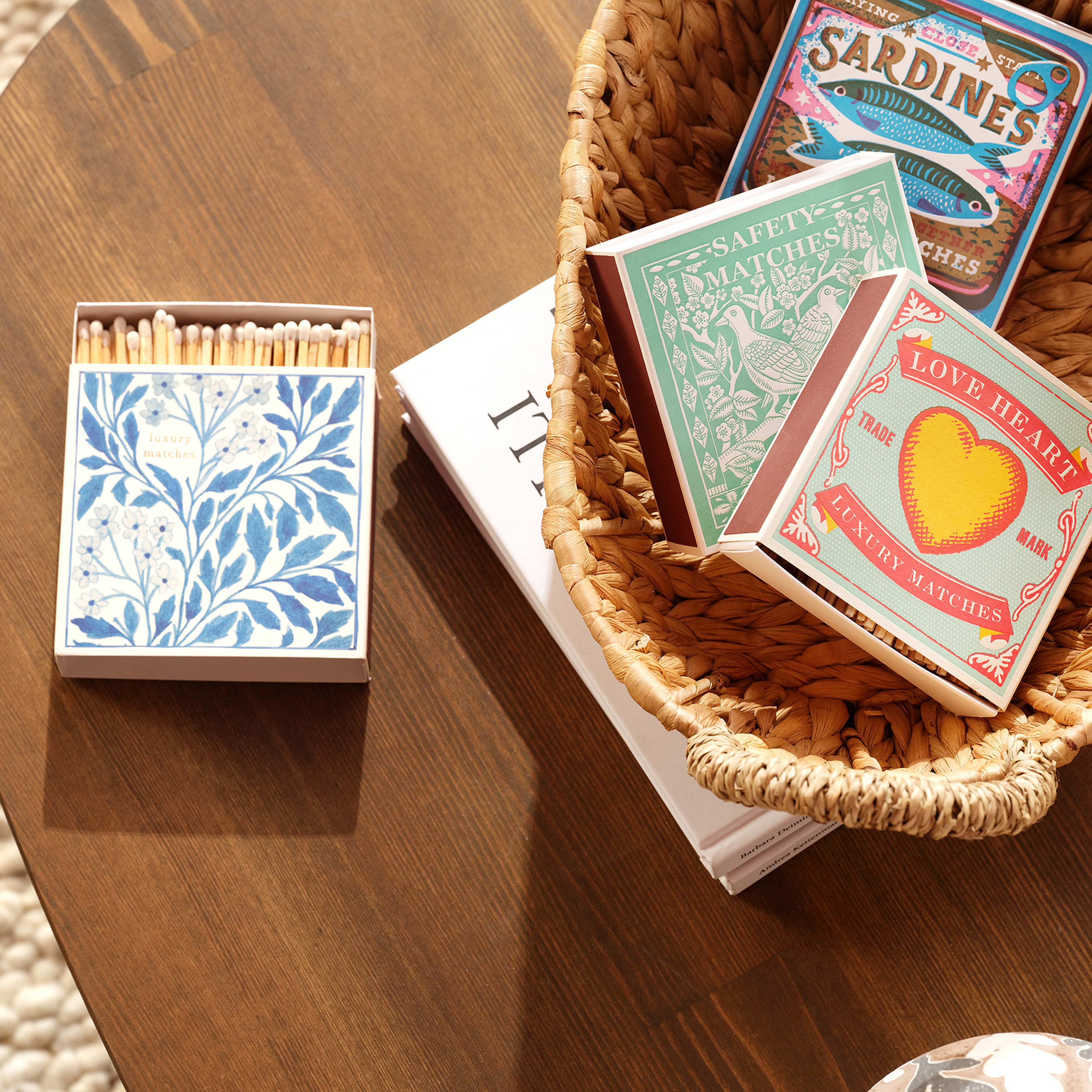 Better Together Ahşap Kibrit Hediyelik Eşya 11x11x3 Cm Renkli