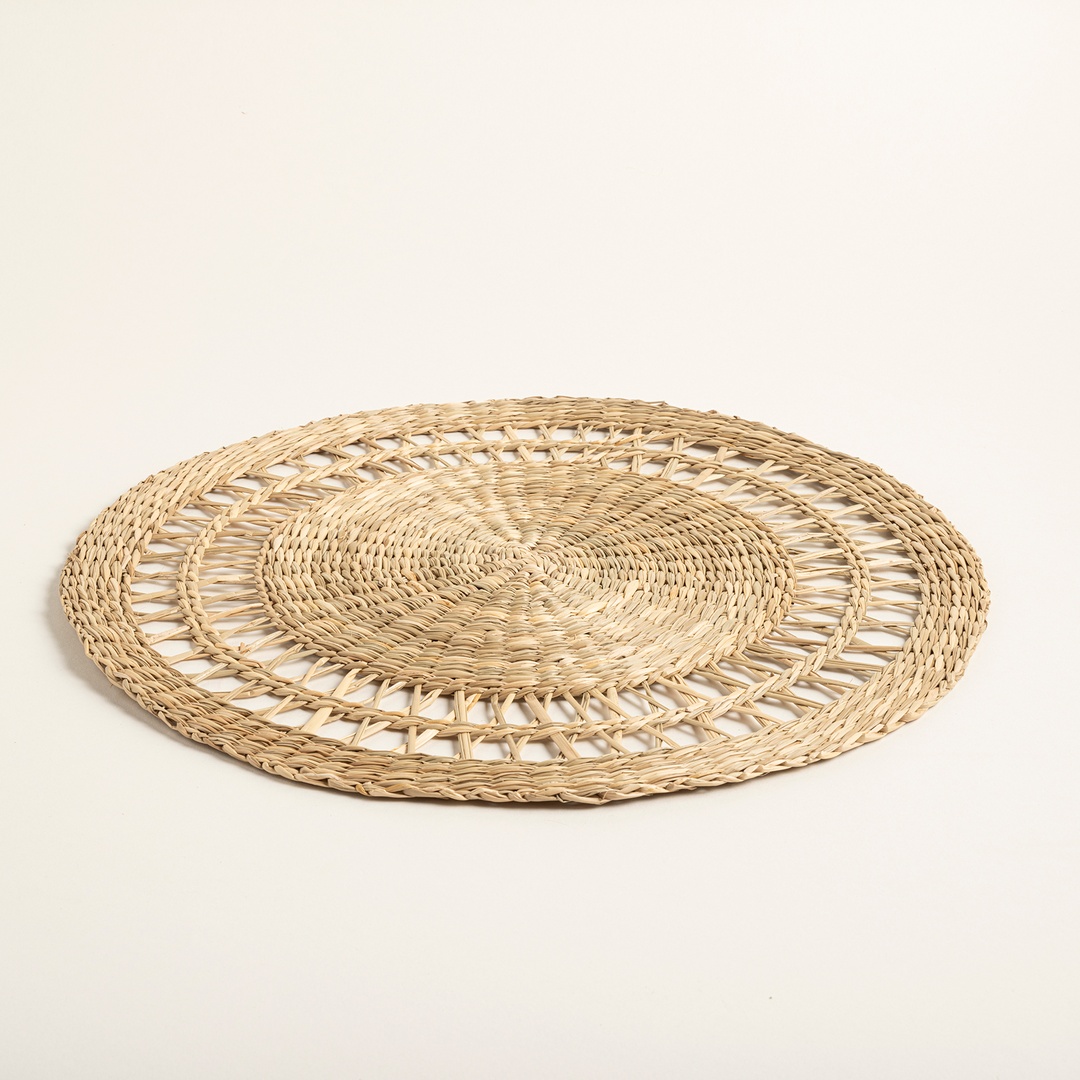 Tam Dao Deniz Çayırı Amerikan Servis 38x38x0.3 Cm Natural