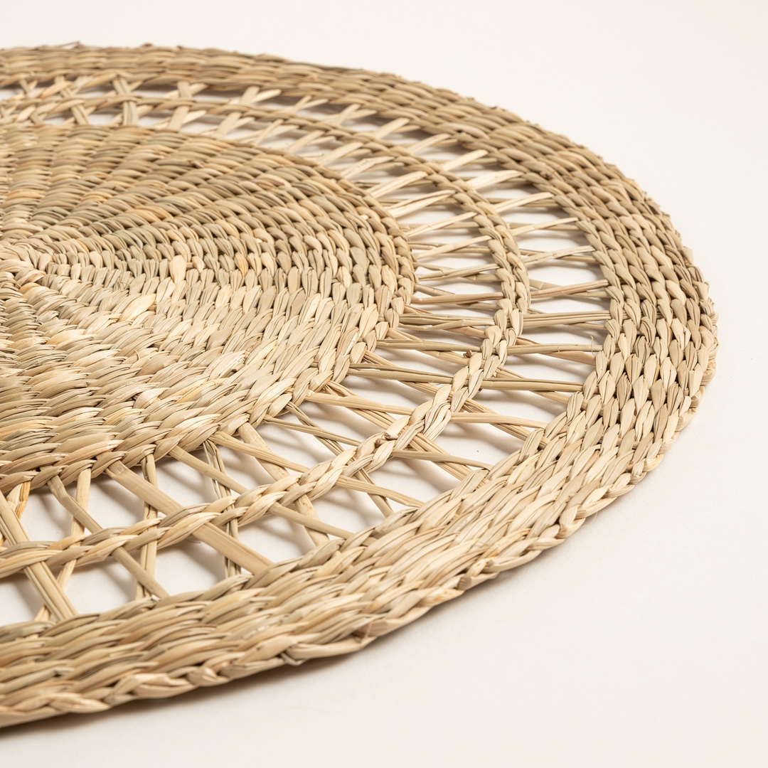 Tam Dao Deniz Çayırı Amerikan Servis 38x38x0.3 Cm Natural