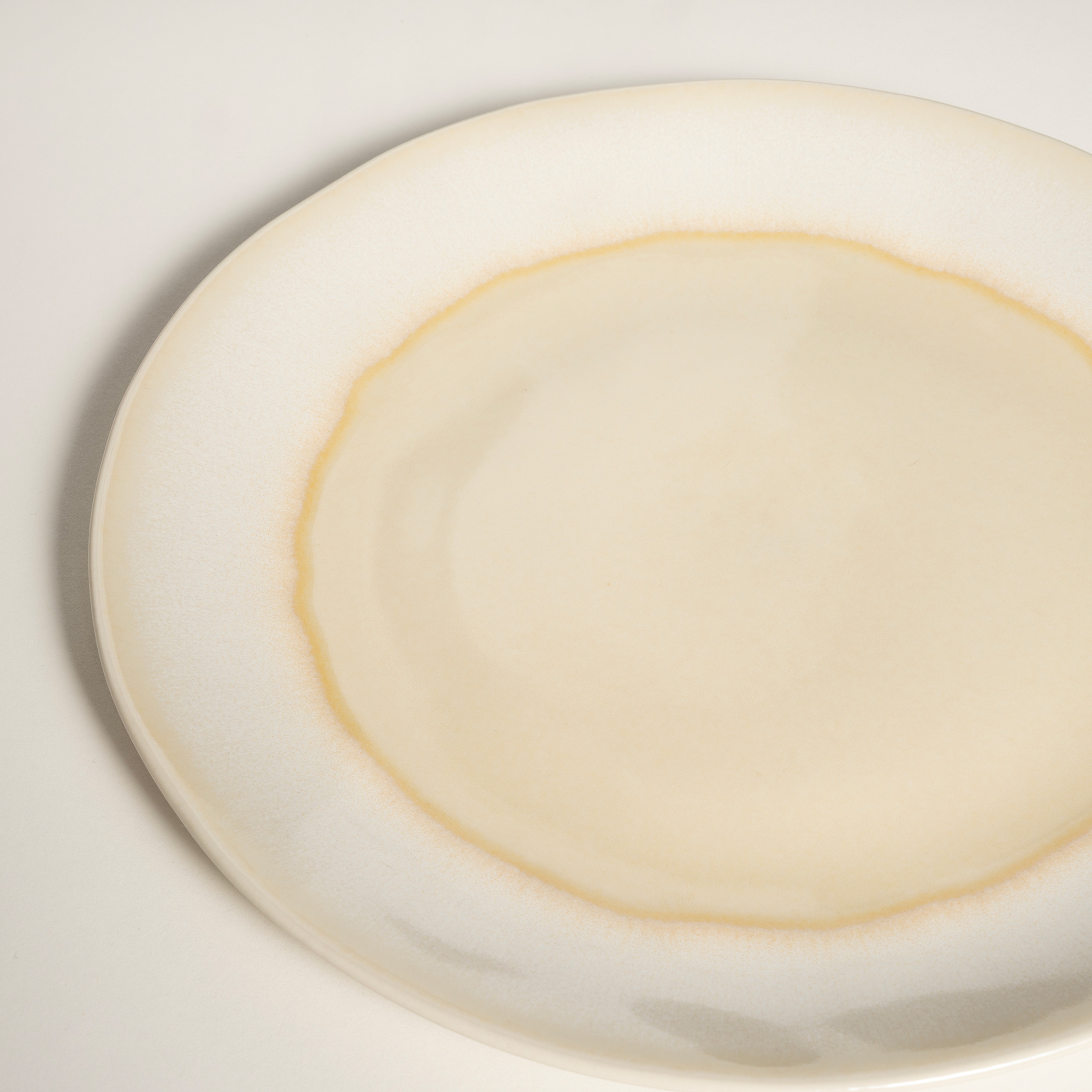 Leırıa Stoneware Yemek Tabağı 27 Cm Krem