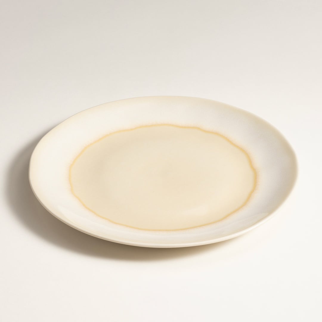 Leırıa Stoneware Yemek Tabağı 27 Cm Krem