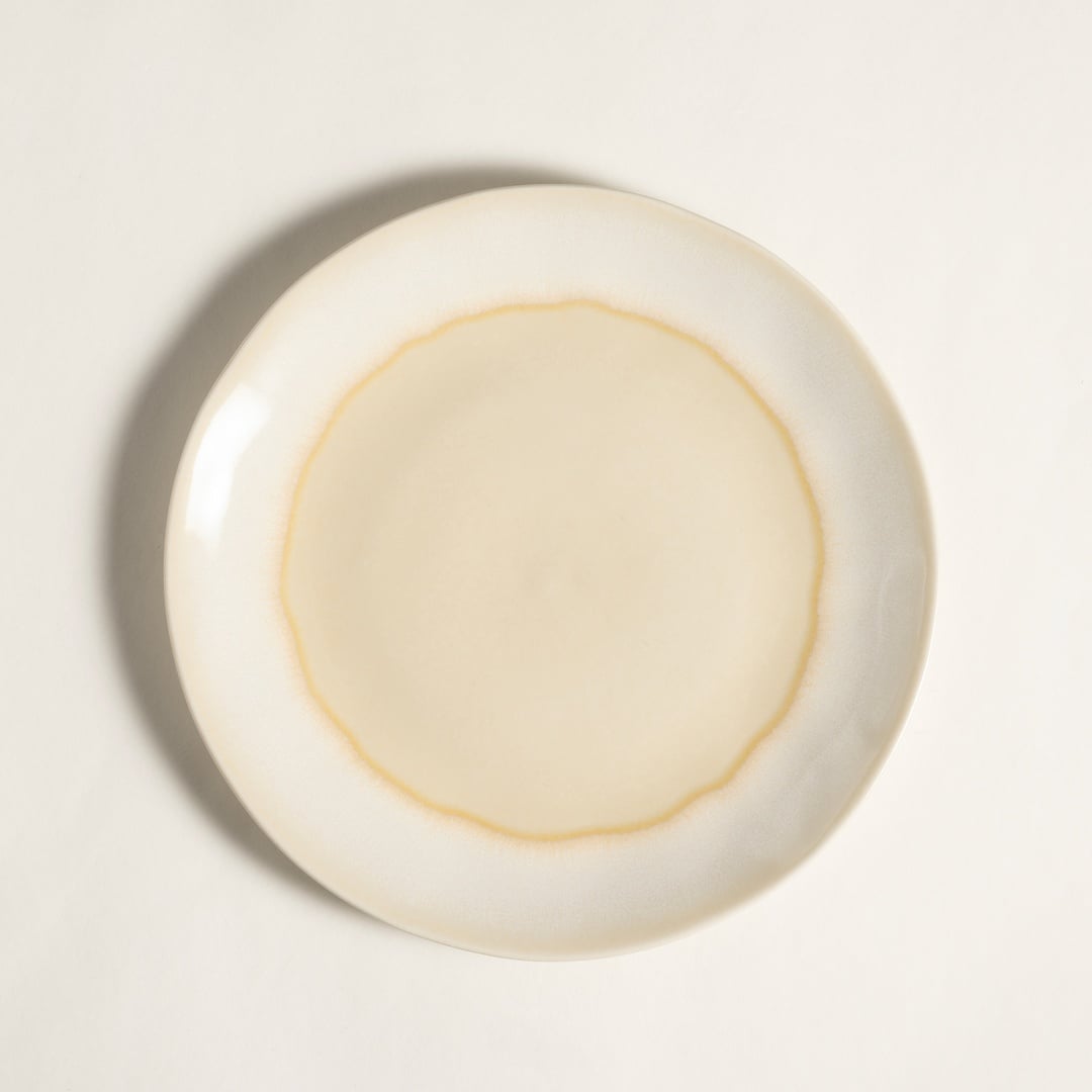 Leırıa Stoneware Yemek Tabağı 27 Cm Krem