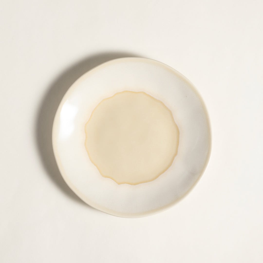 Leırıa Stoneware Pasta Tabağı 23 Cm Krem