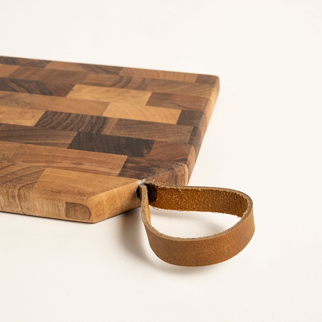 Balgat Ahşap Kesme Tahtası 16x27 Cm Natural