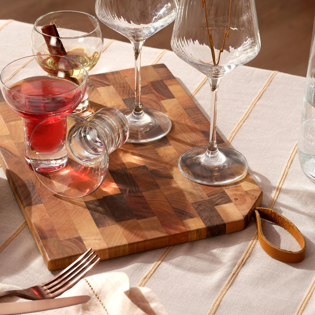 Balgat Ahşap Kesme Tahtası 16x27 Cm Natural