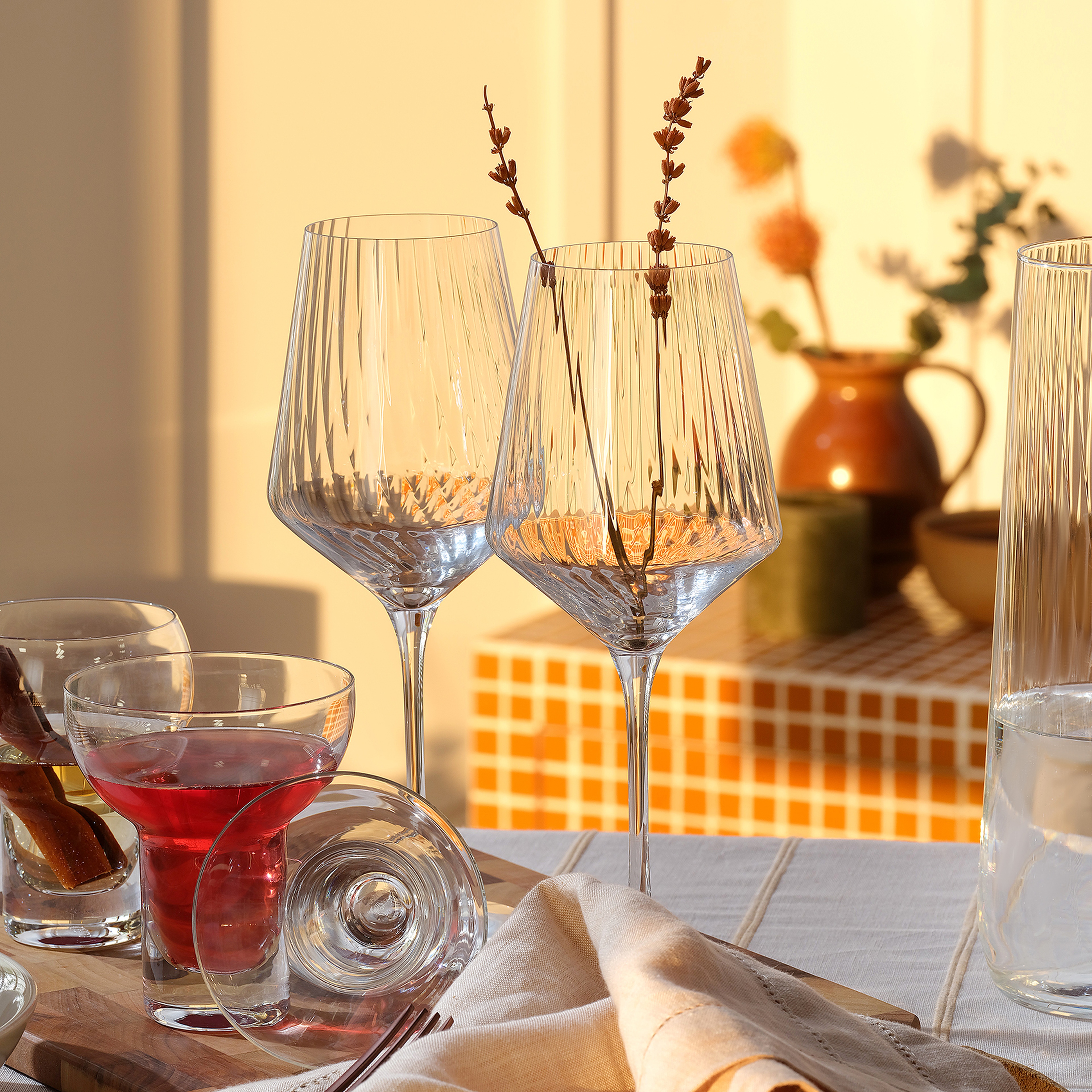 Poznan Cam Kadeh 390 Ml Şeffaf