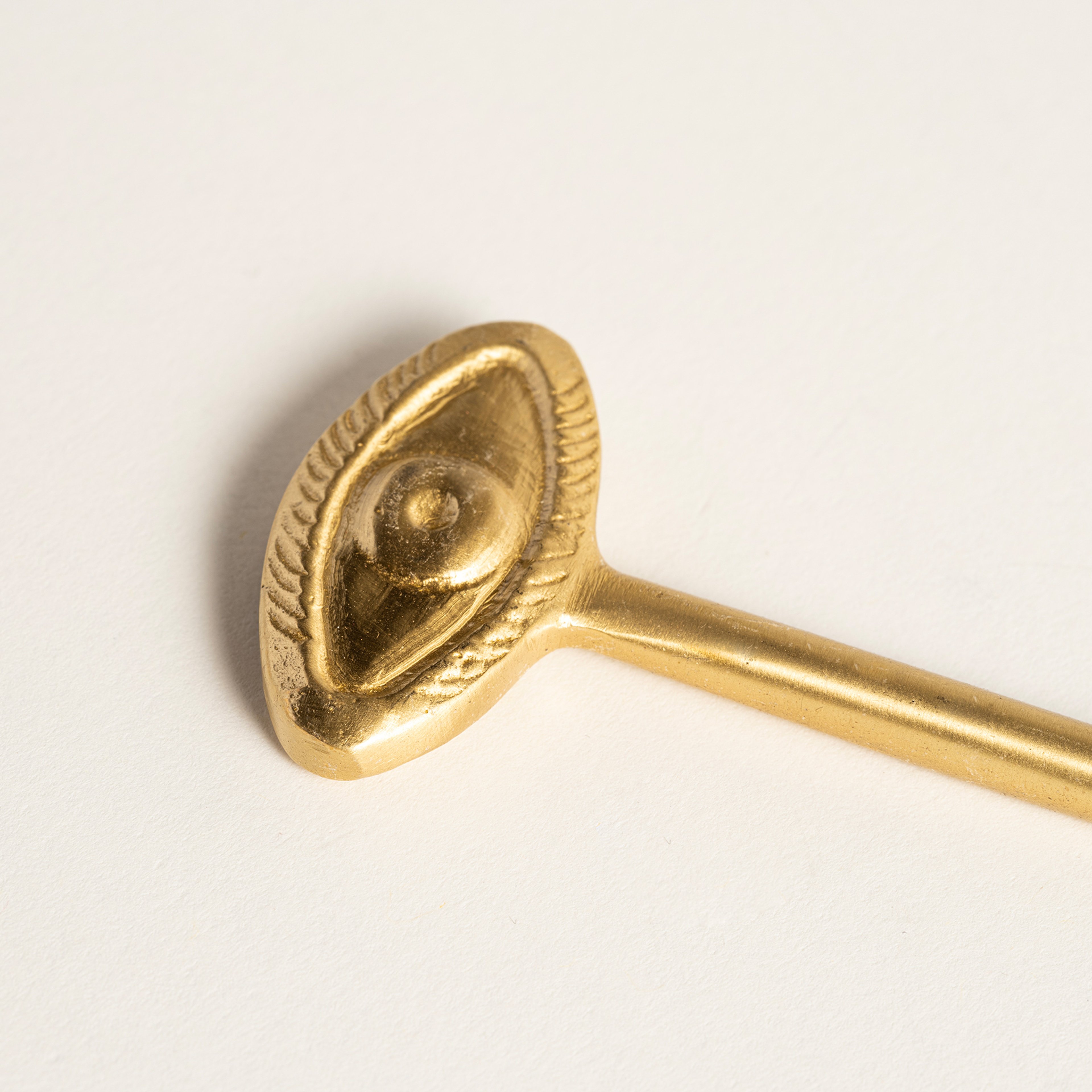 Lotus Pirinç Dekoratif Obje 16x4 Cm Gold