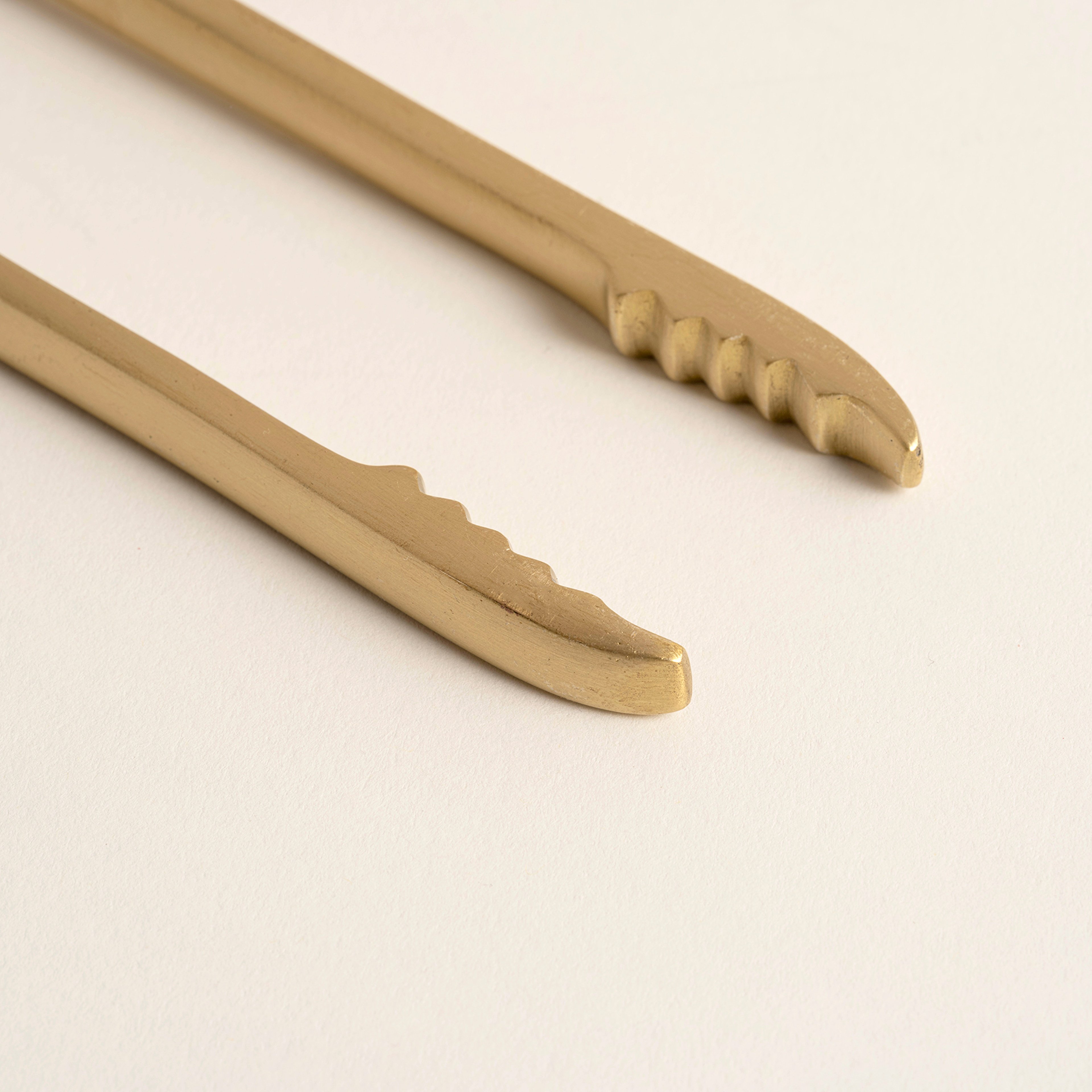 Lotus Pirinç Dekoratif Obje 17.5x4 Cm Gold