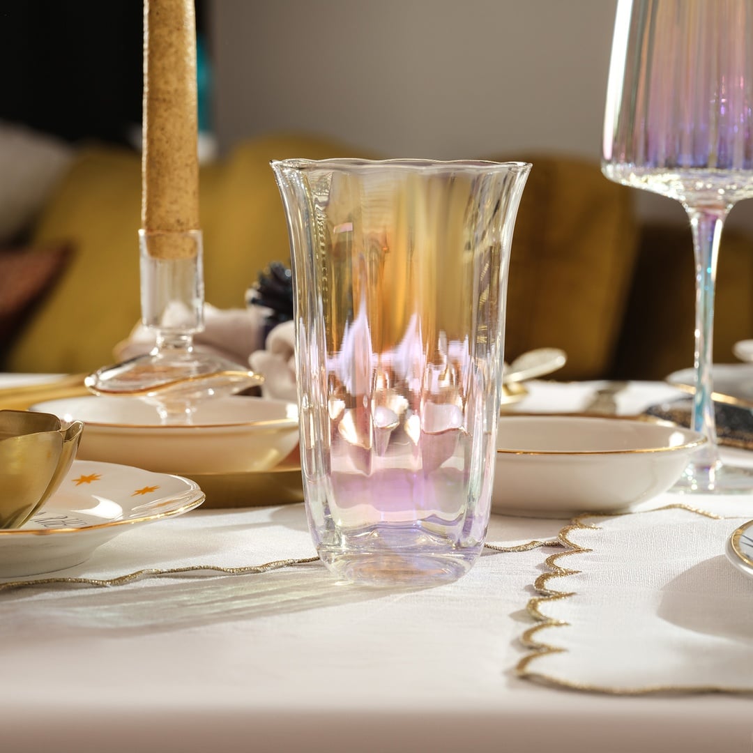 Loess Cam Meşrubat Bardağı 360 Ml Şeffaf