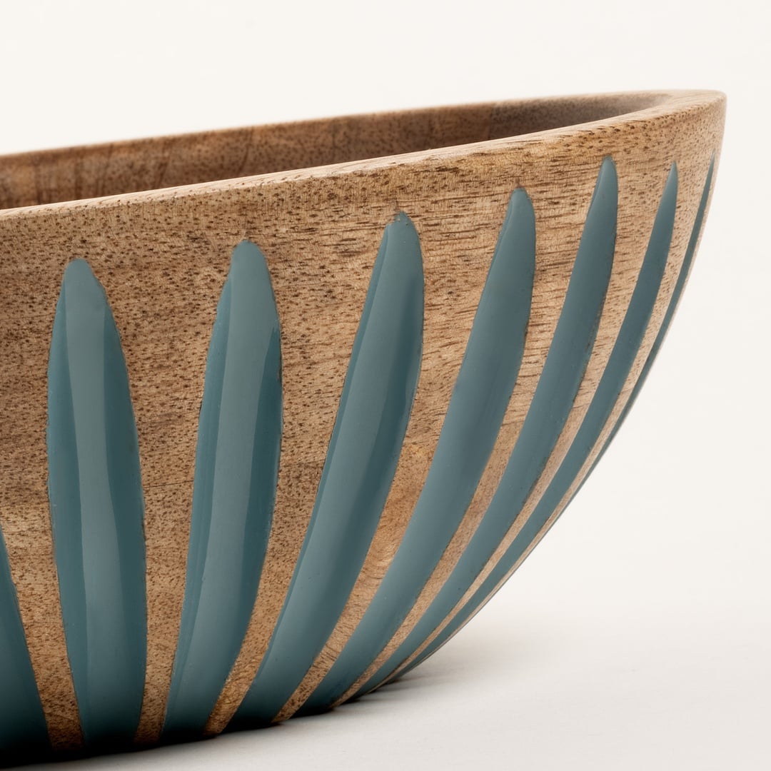 Lakrı Mango Ağacı Kase 20x20 Cm Yeşil