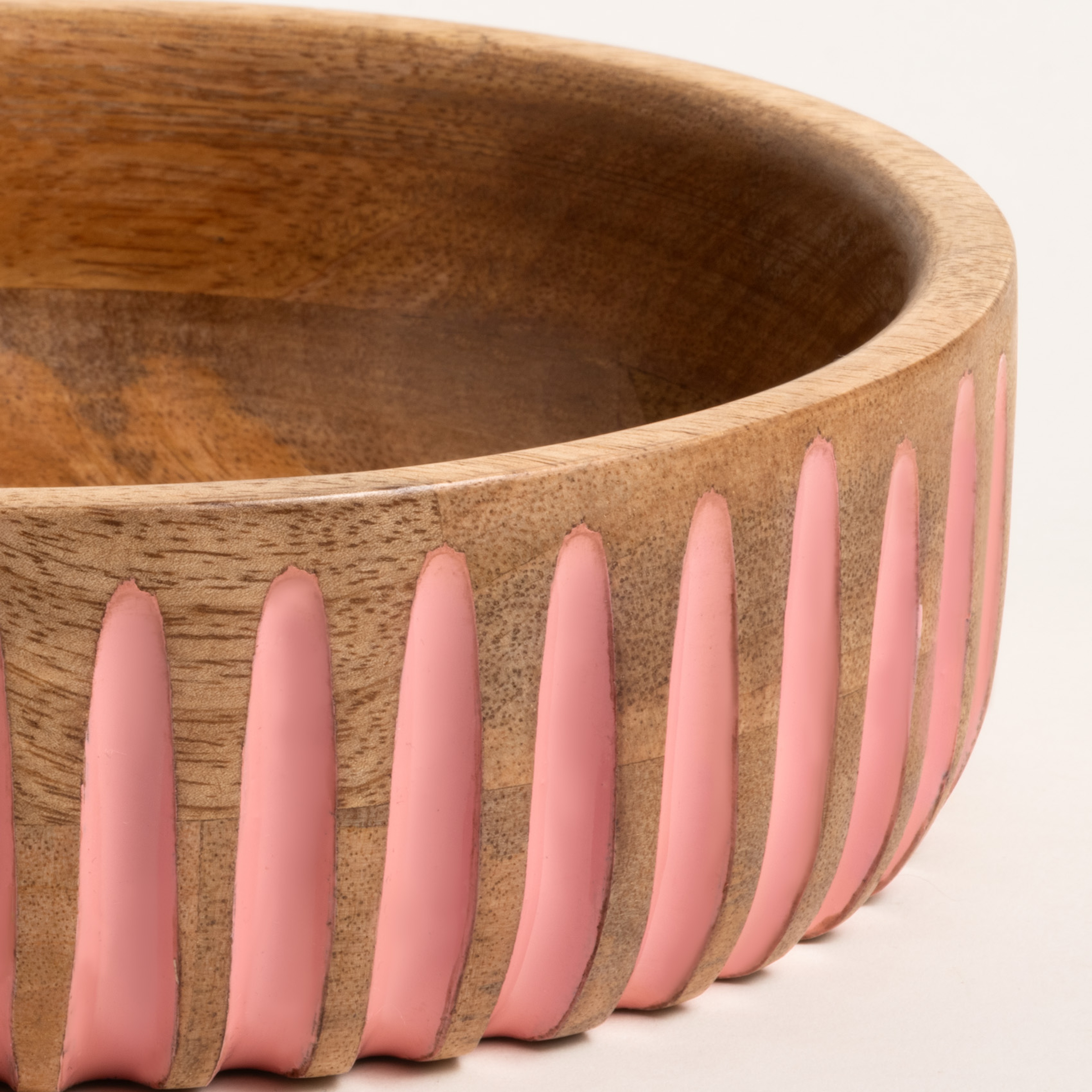 Lakrı Mango Ağacı Kase 20 Cm Pembe