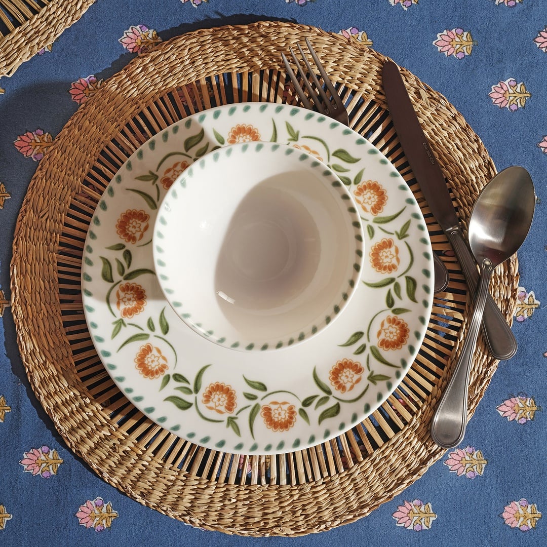 Tam Dao Deniz Çayırı Amerikan Servis 38x38x0.3 Cm Natural