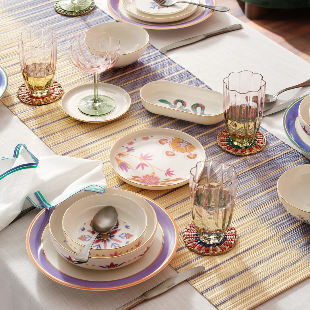 Tam Dao Bambu Runner 150x40 Cm Natural - Turuncu