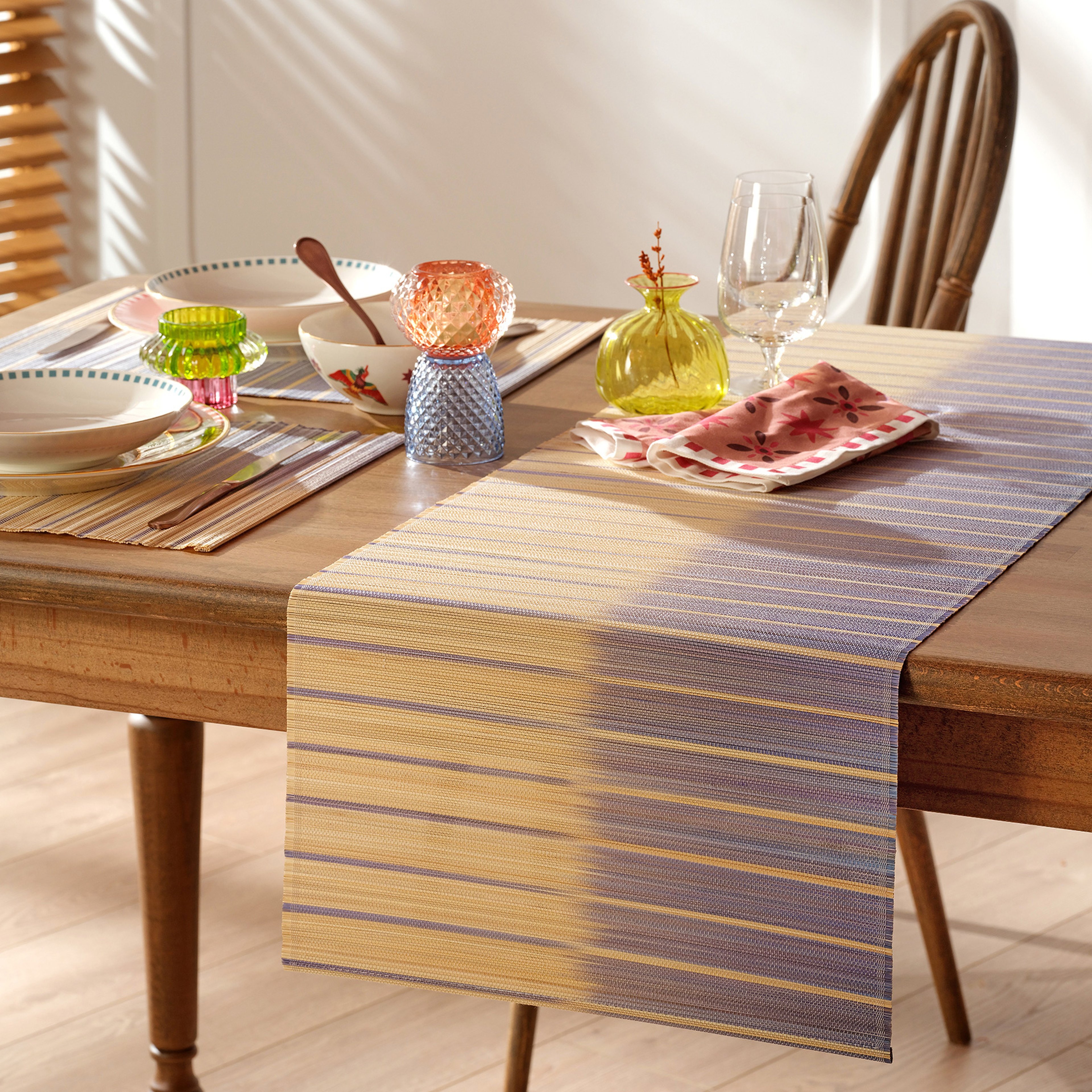 Tam Dao Bambu Runner 150x40 Cm Natural - Turuncu