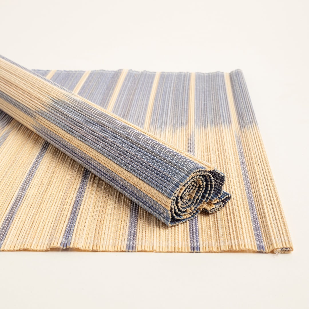 Tam Dao Bambu Amerikan Servis 45x33 Cm Natural - Turuncu