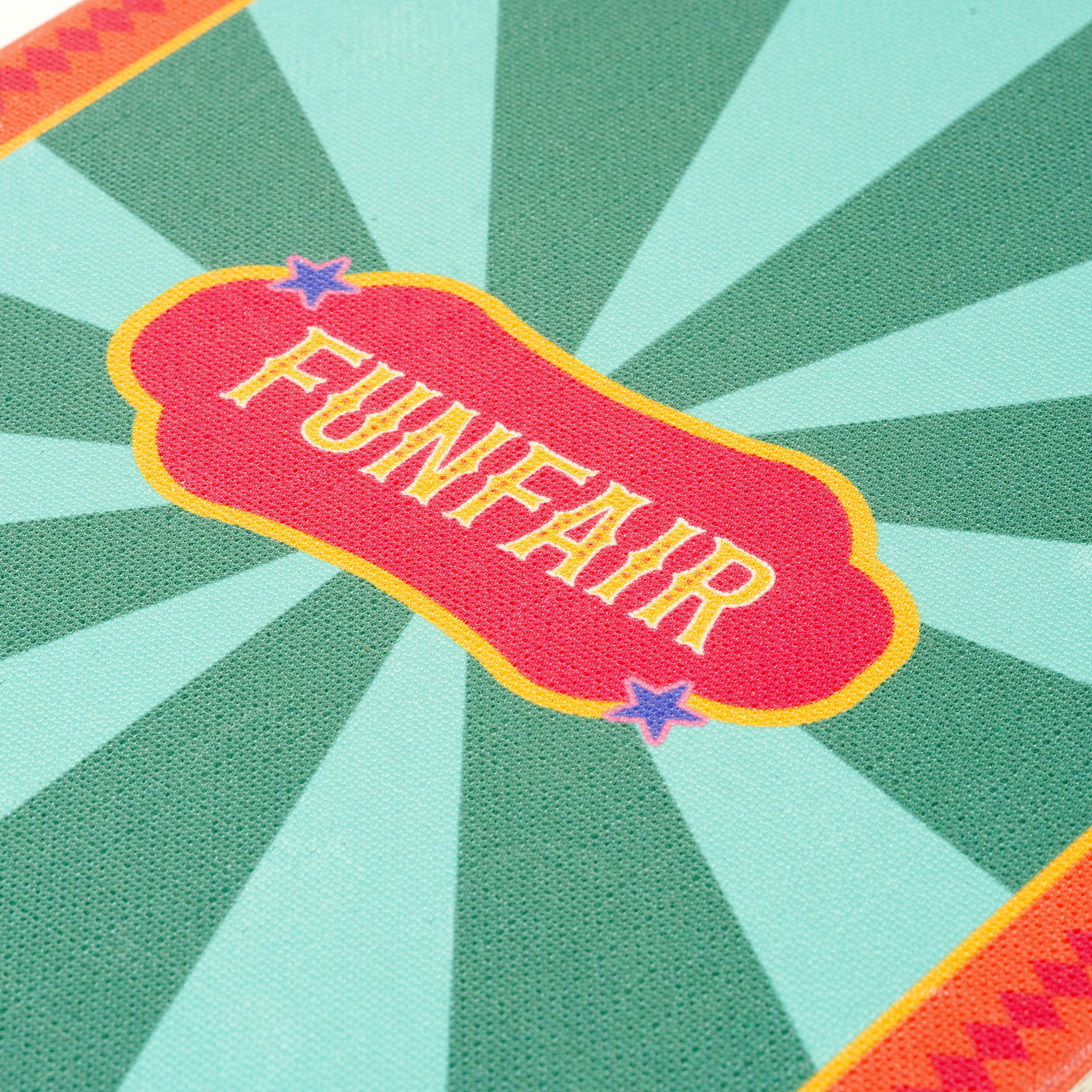 Olbıa Kanvas - Polistren - Kadife Dekoratif Kutu 19x30 Cm Turuncu - Yeşil