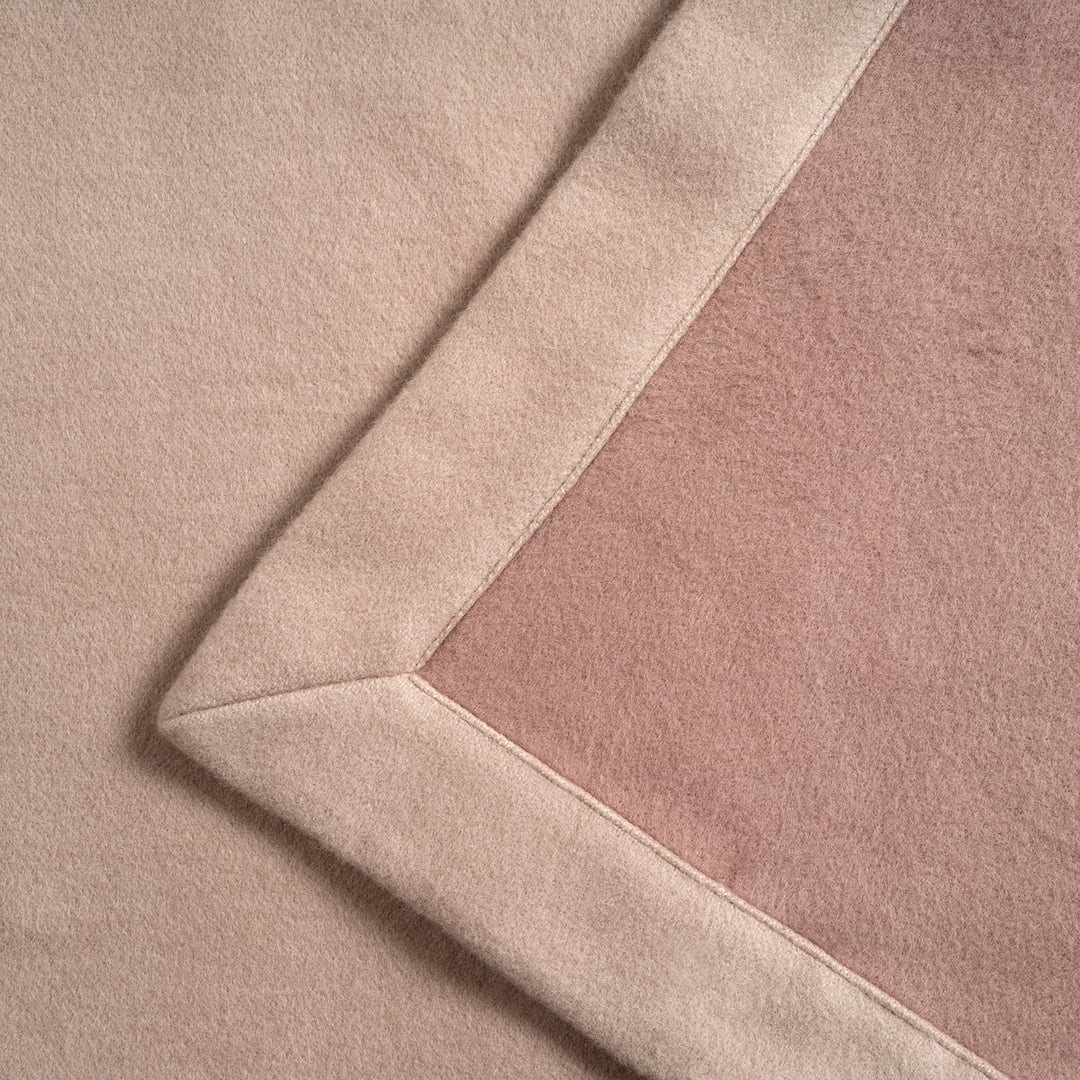 Novelas Çift Taraflı Organik Pamuk %100 Organik Pamuk Battaniye 200x220 Cm Bej