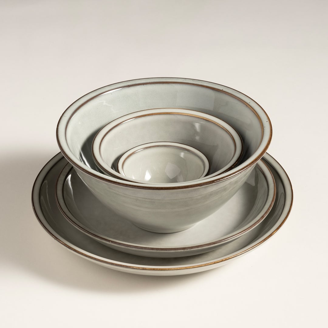 Lılıng Stoneware Yemek Tabağı 24 Cm Bej