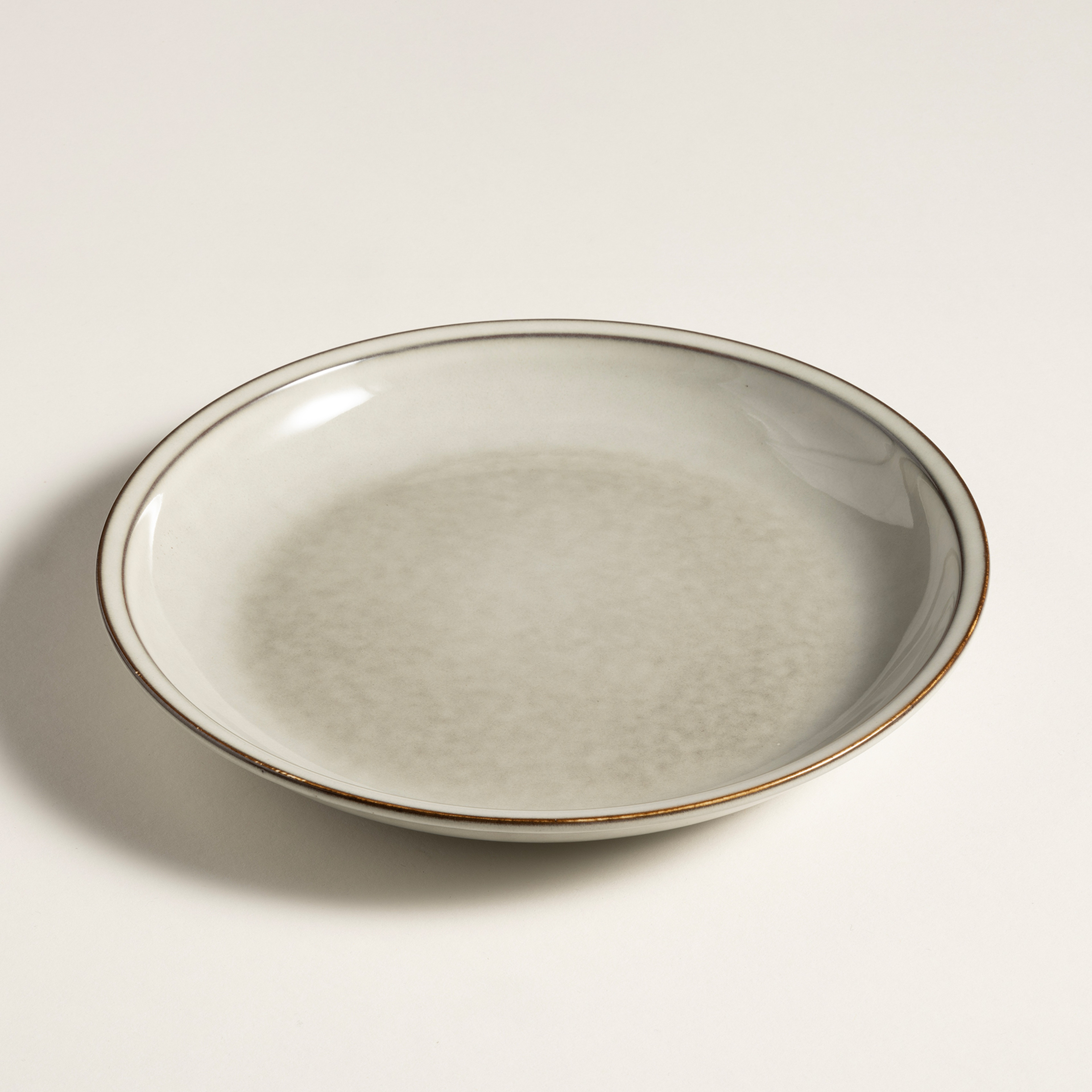 Lılıng Stoneware Yemek Tabağı 24 Cm Bej