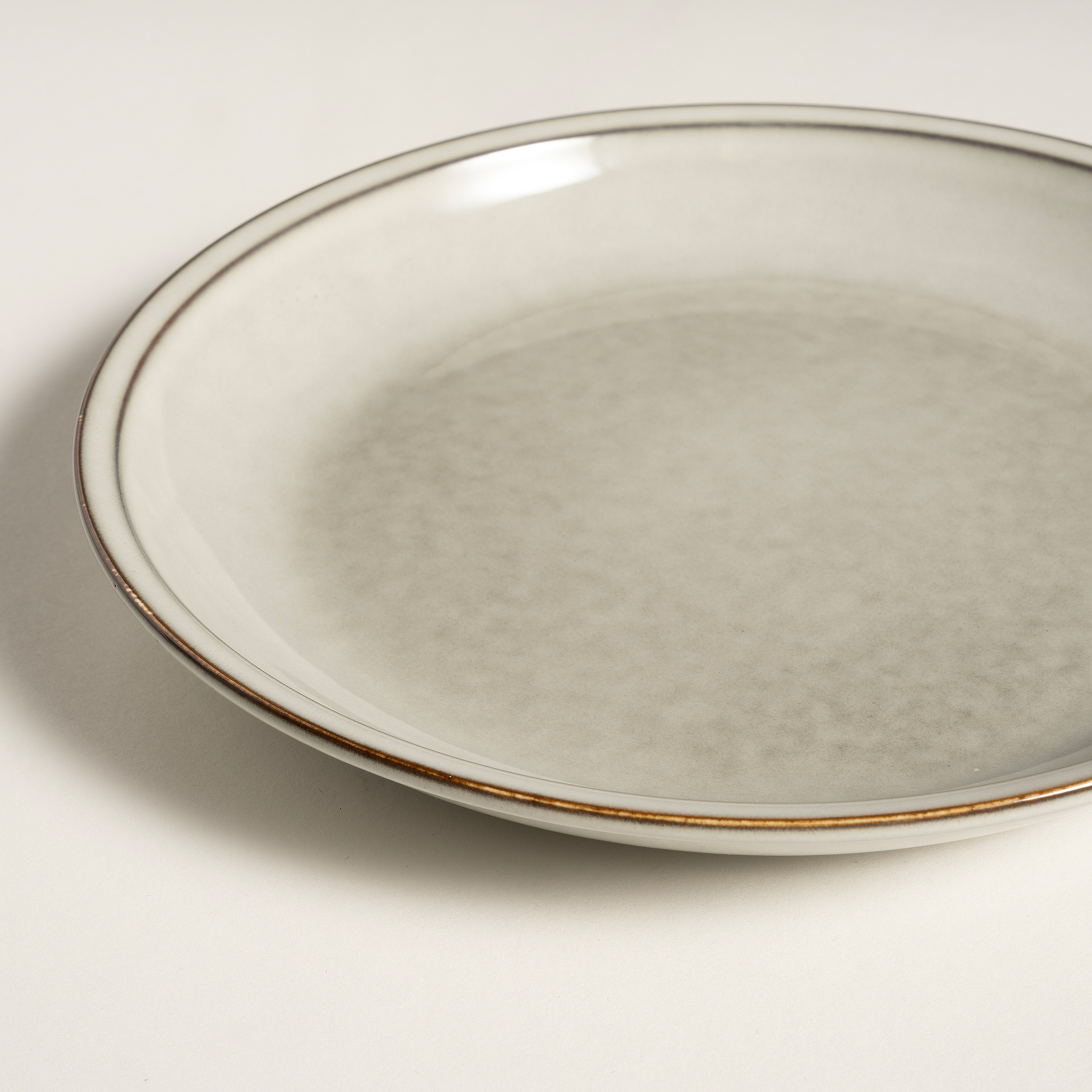 Lılıng Stoneware Yemek Tabağı 24 Cm Bej