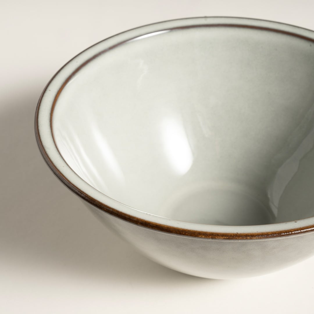 Lılıng Stoneware Çukur Tabak 19 Cm Bej