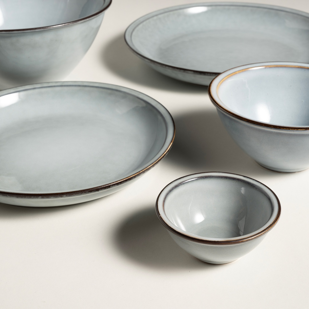 Lılıng Stoneware Sosluk 8 Cm Mavi