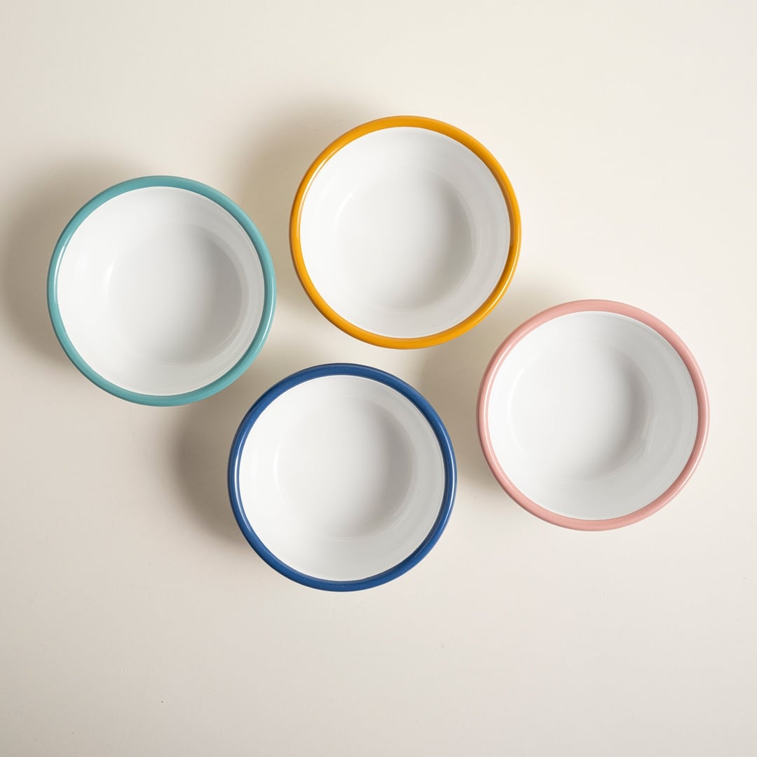 Frigya Emaye Kase 12 Cm Turkuaz