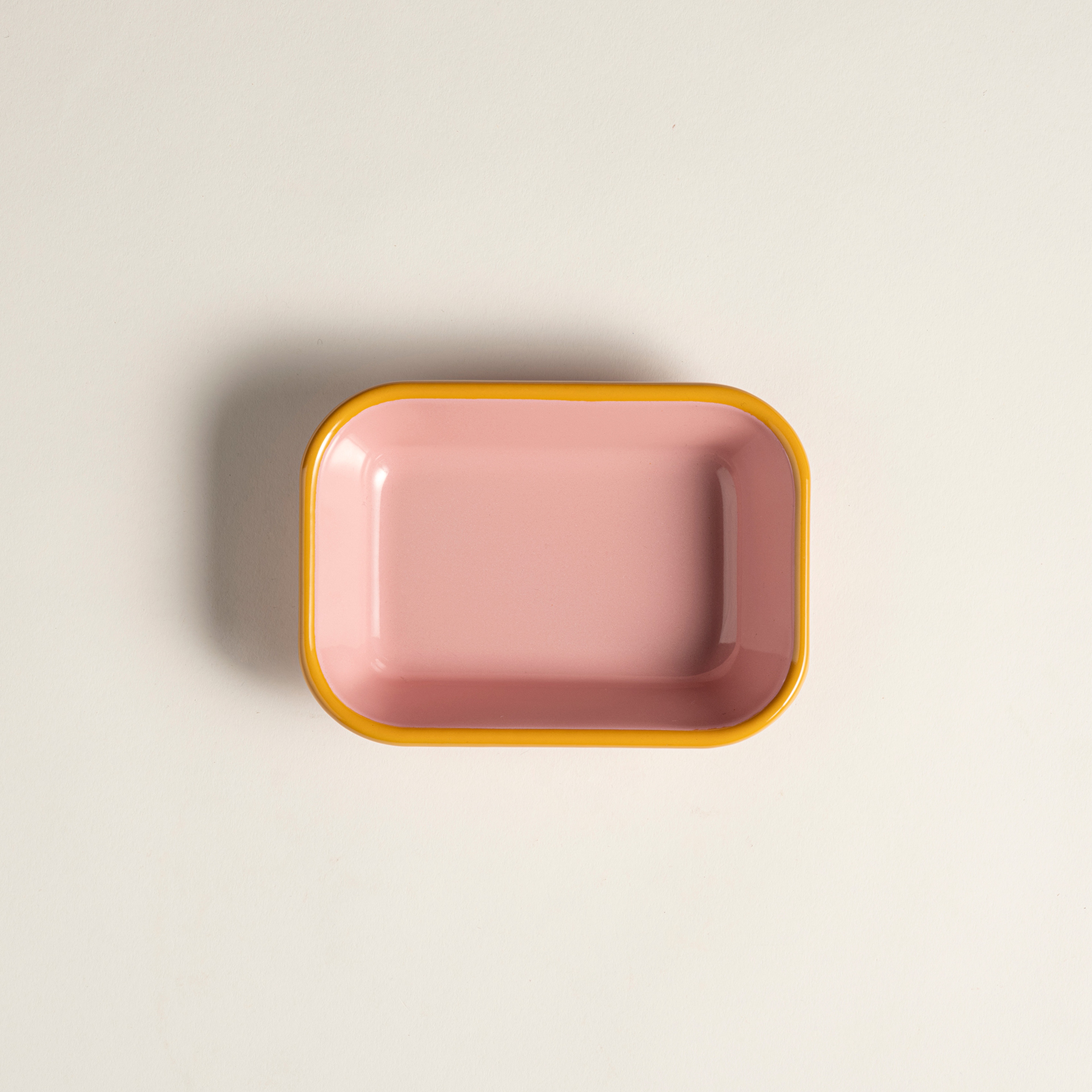 Frigya Emaye Tabak 16 Cm Gül Kurusu