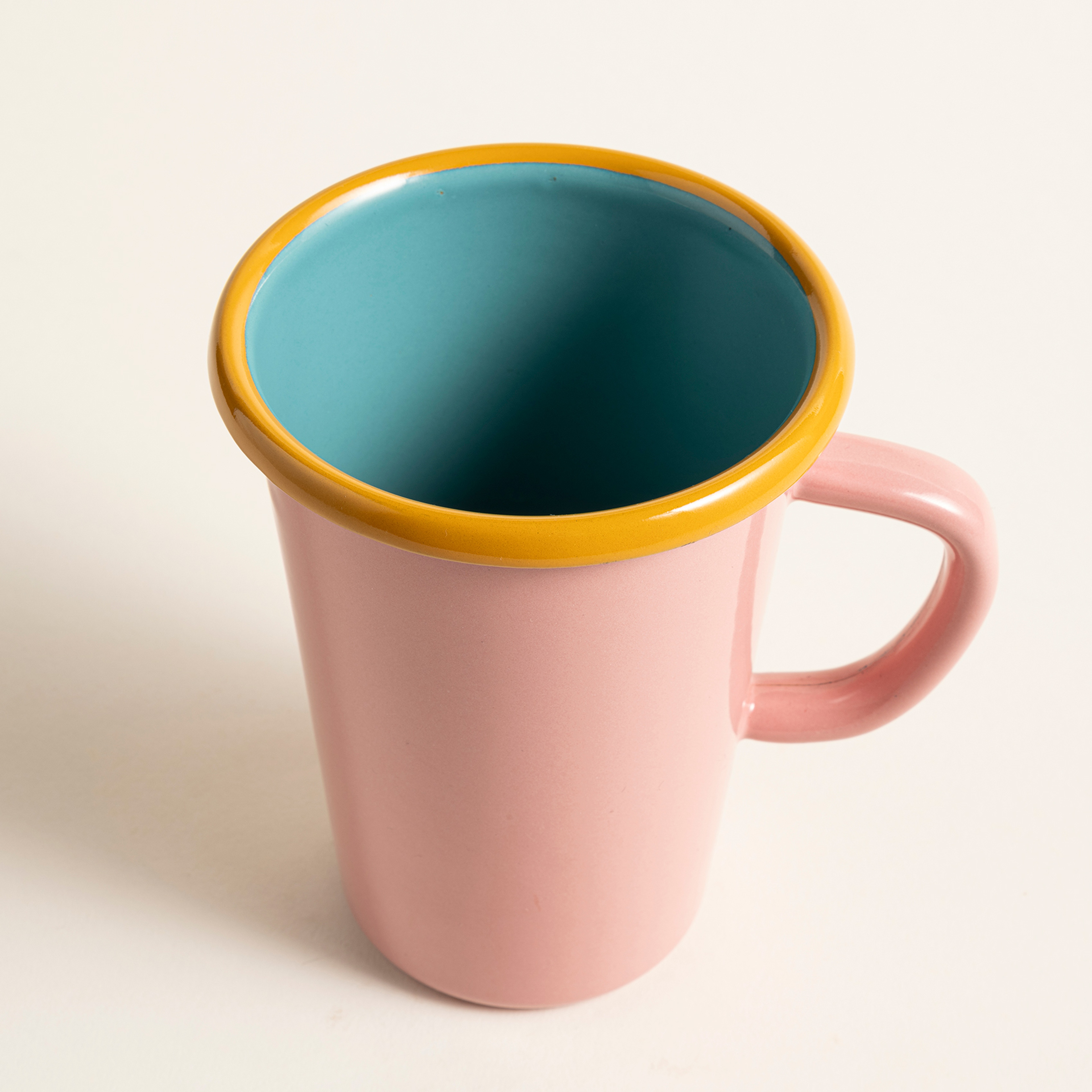 Frigya Emaye Kupa 450 Ml Gül Kurusu