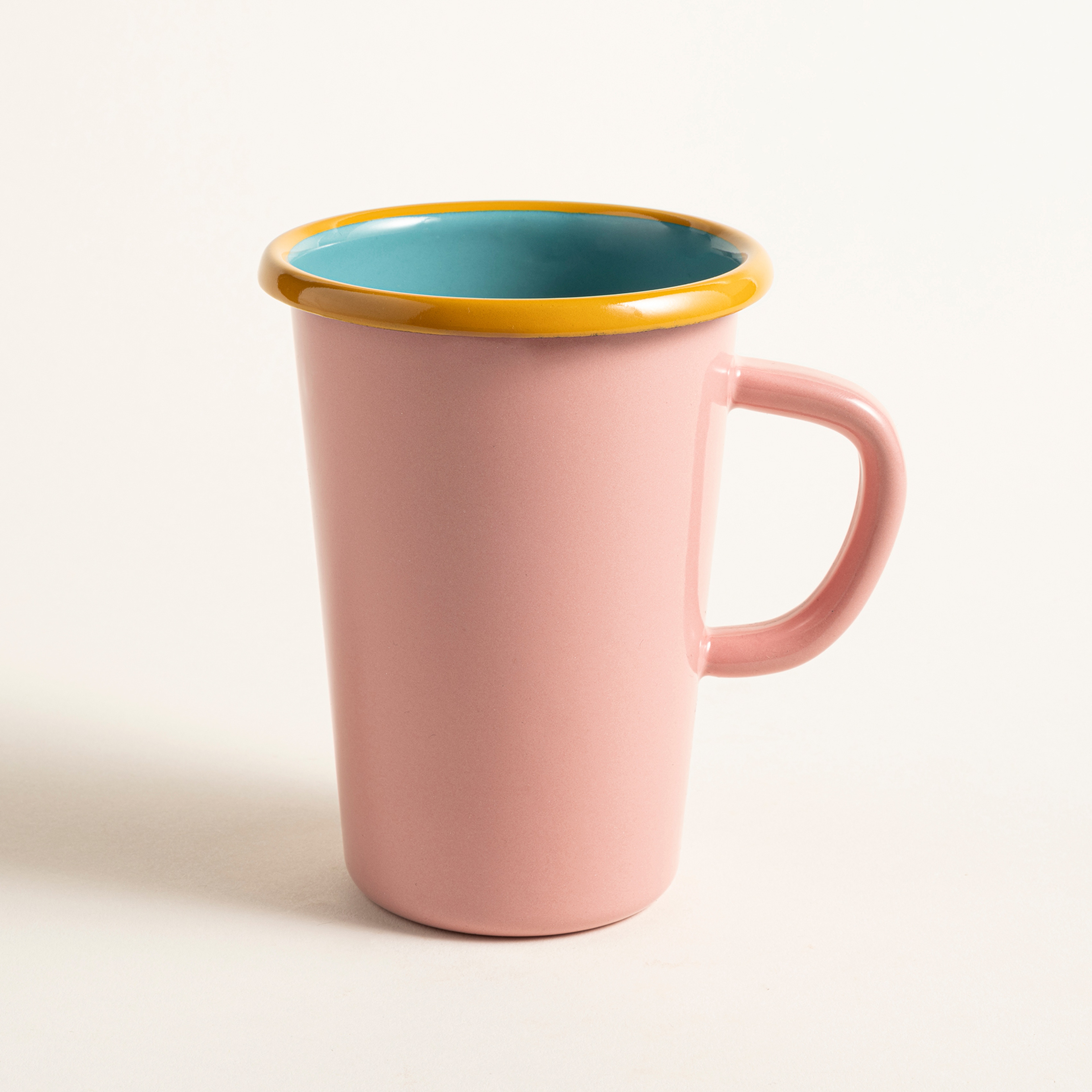 Frigya Emaye Kupa 450 Ml Gül Kurusu