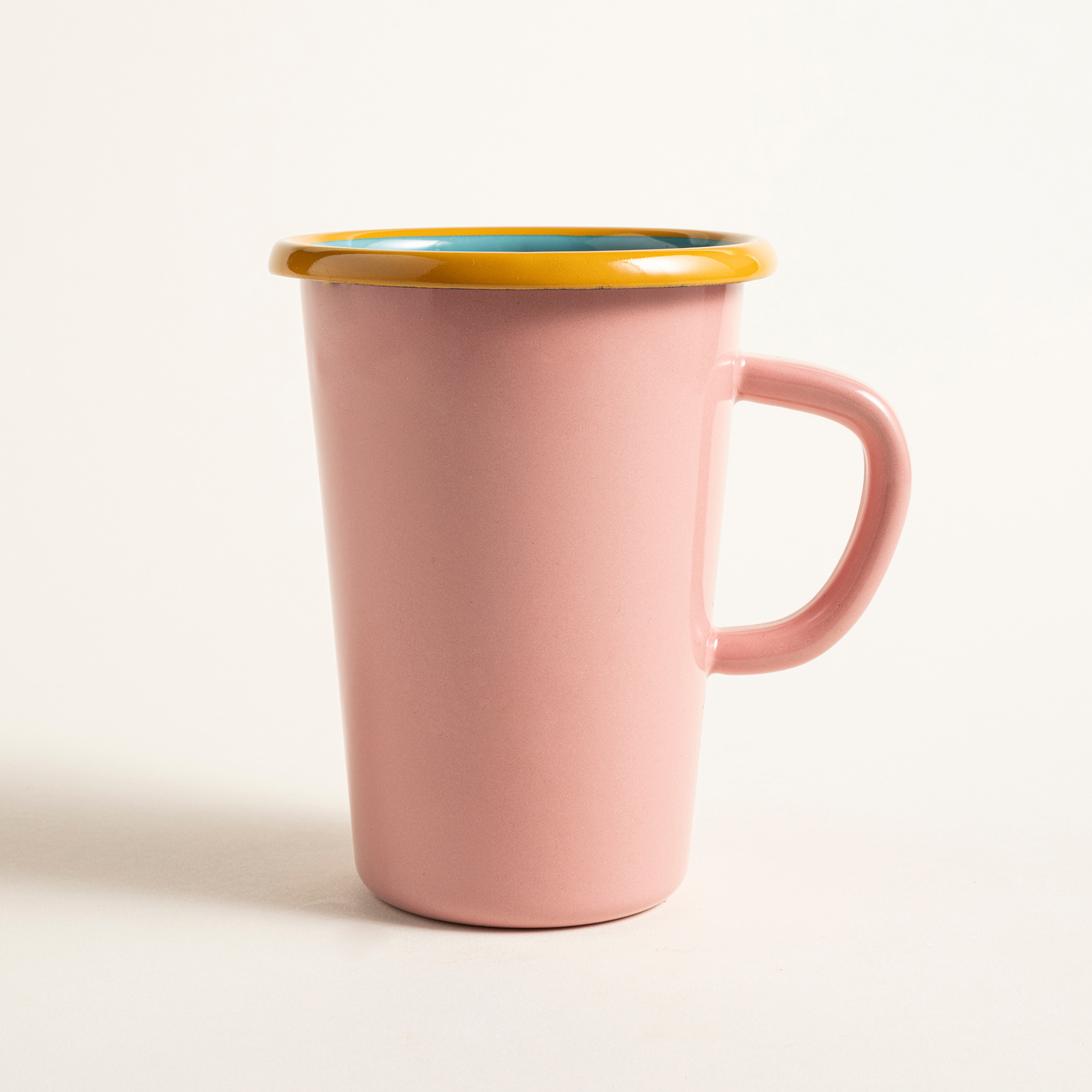 Frigya Emaye Kupa 450 Ml Gül Kurusu