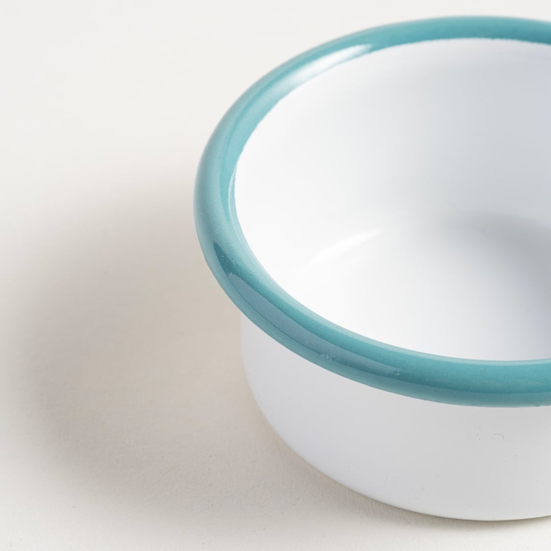 Frigya Emaye Reçellik 7x7x4 Cm Turkuaz