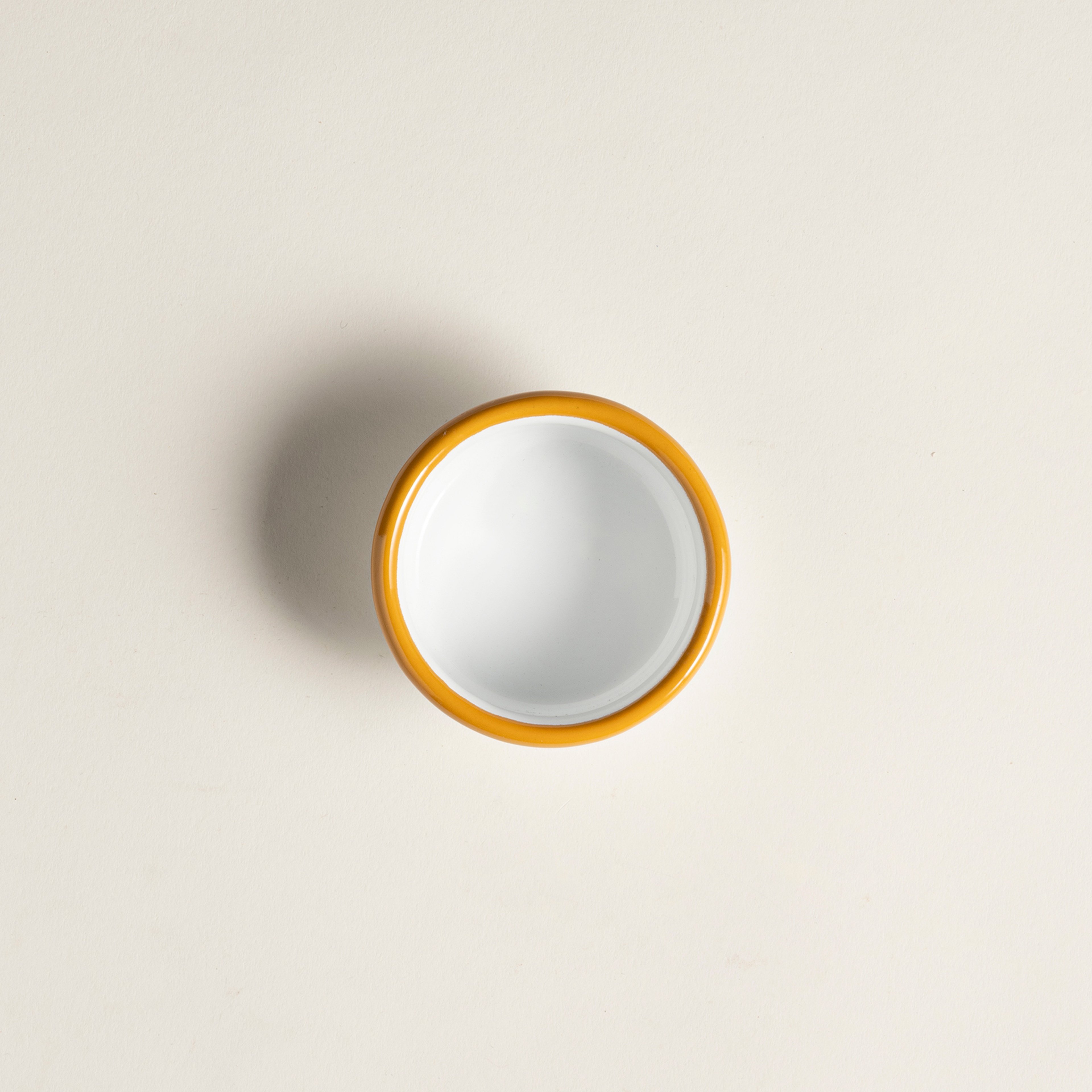 Frigya Emaye Reçellik 7x7x4 Cm Altın Sarısı