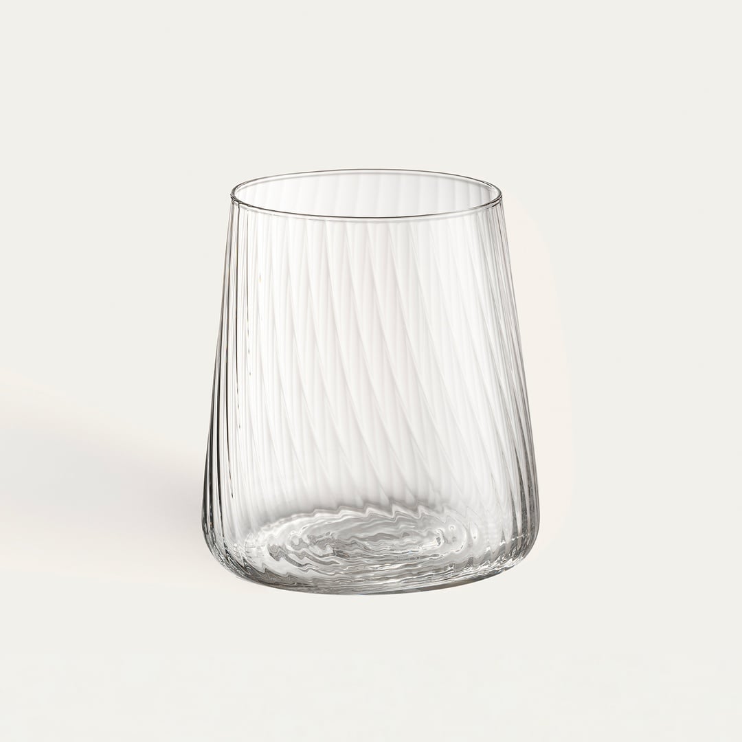 Poznan Cam Su Bardağı 380 Ml Şeffaf