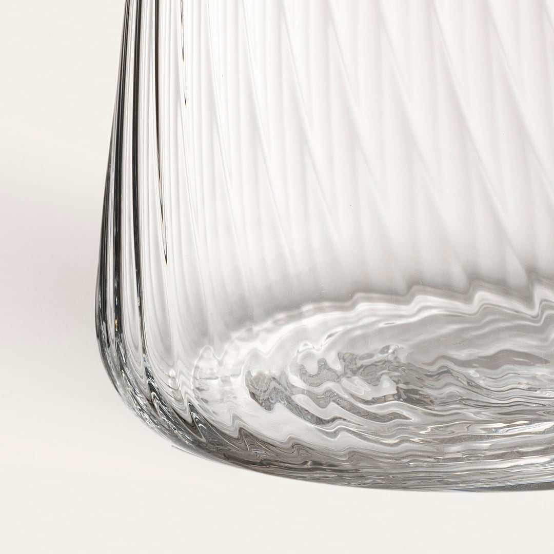 Poznan Cam Su Bardağı 380 Ml Şeffaf